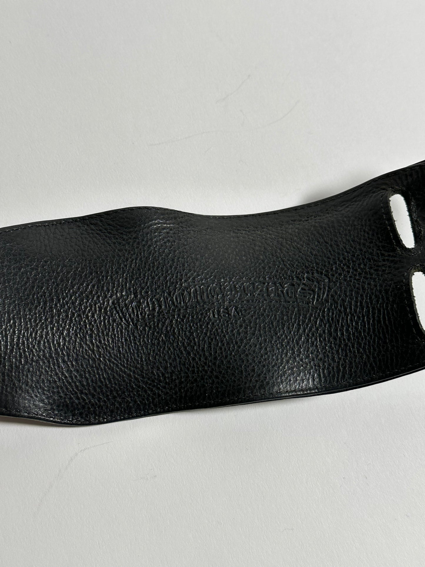 Chrome Hearts Leather Double Gunslinger Bangle