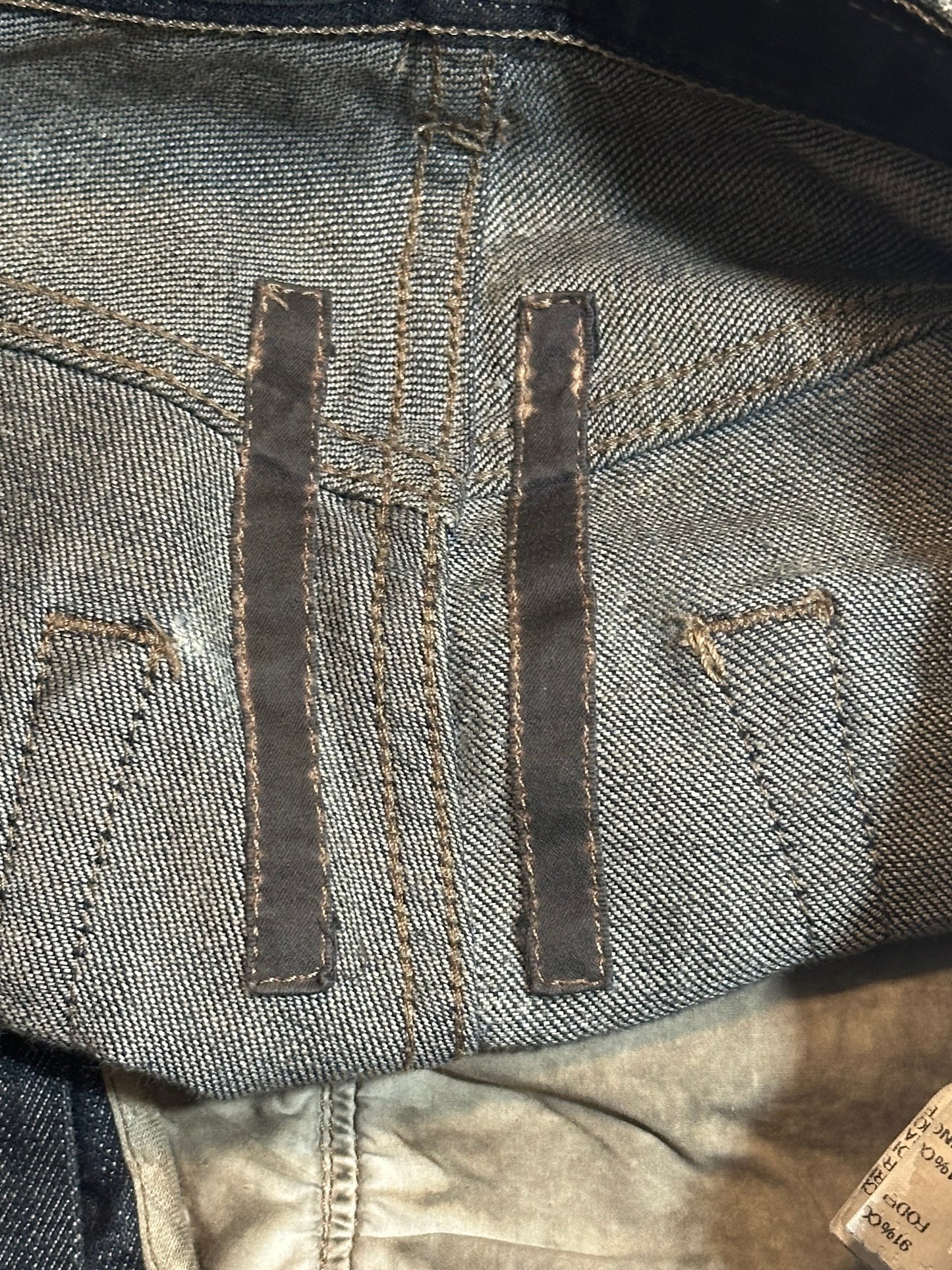 Rick Owens AW07 Dark Dust Detroit Denim