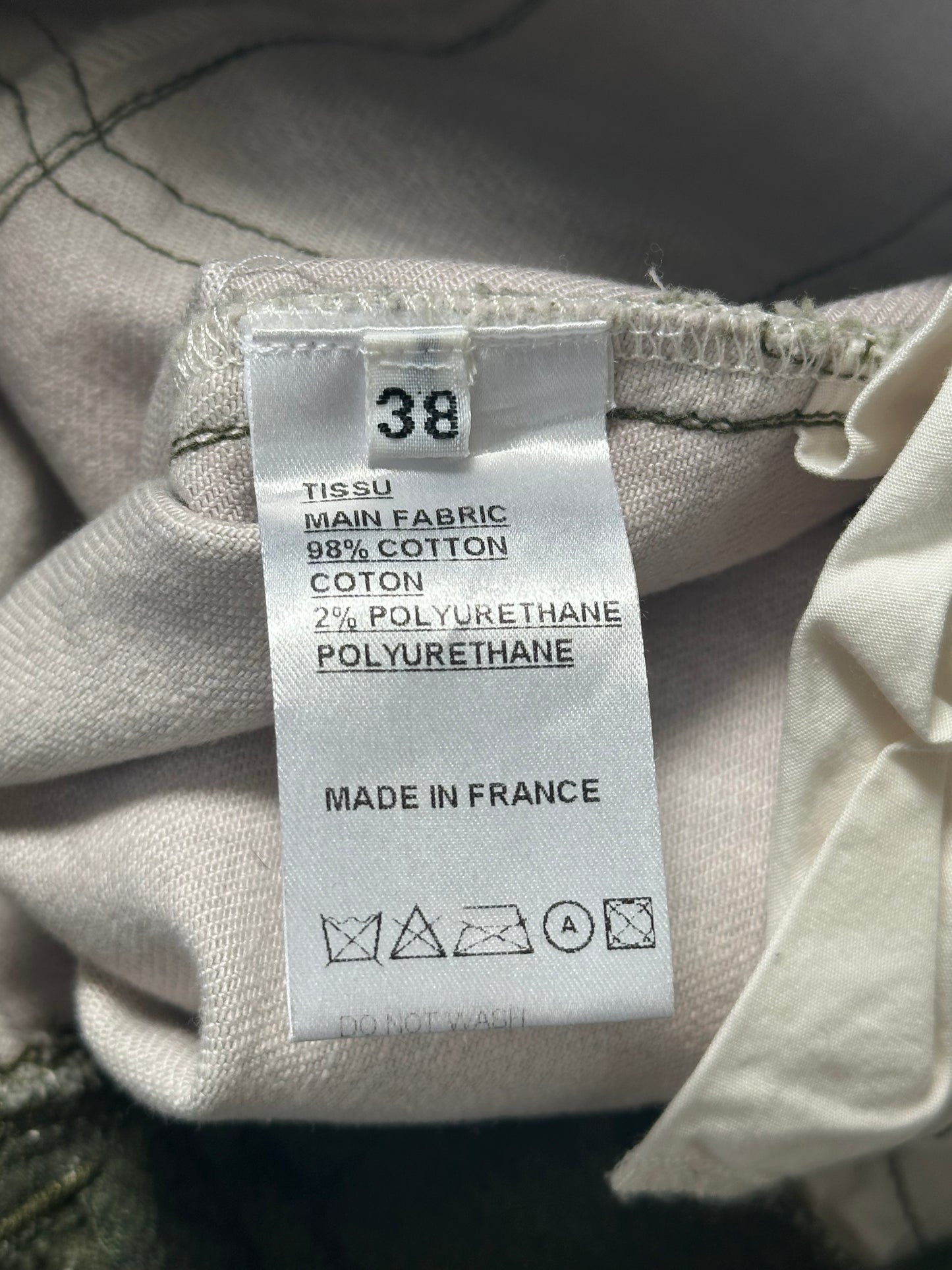 Balmain SS08 Flared Lace Up Biker Pants