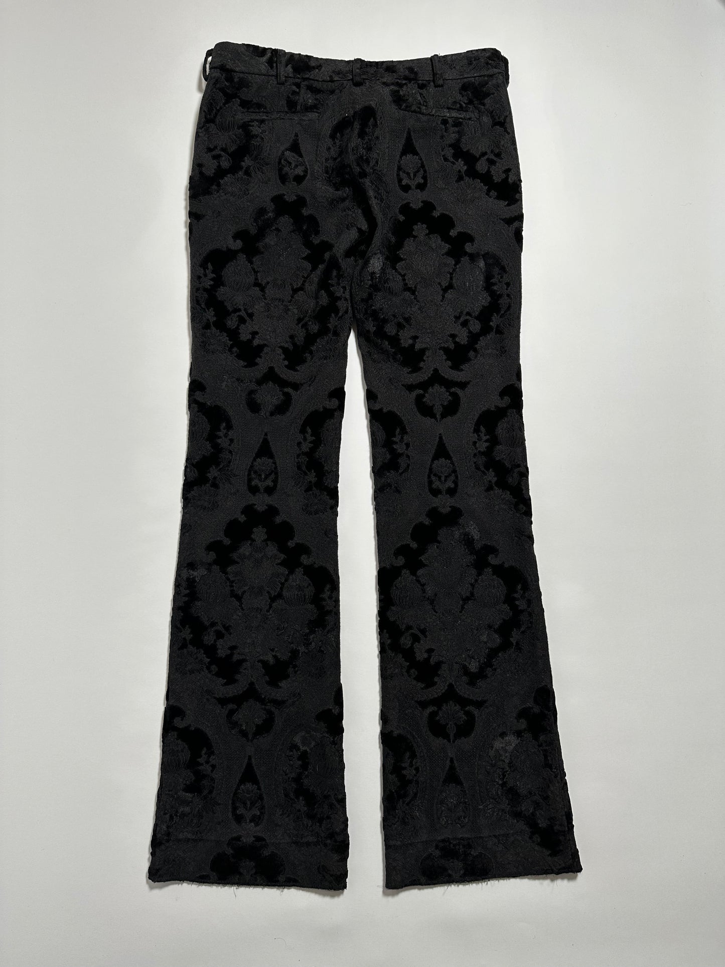Balmain FW09 Decarnin Runway Flare Pants