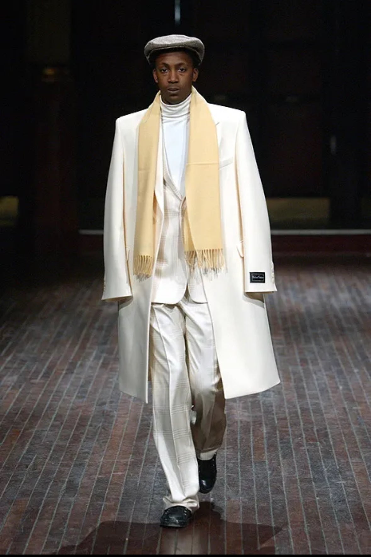 Raf Simons AW03 Newspaper Hat