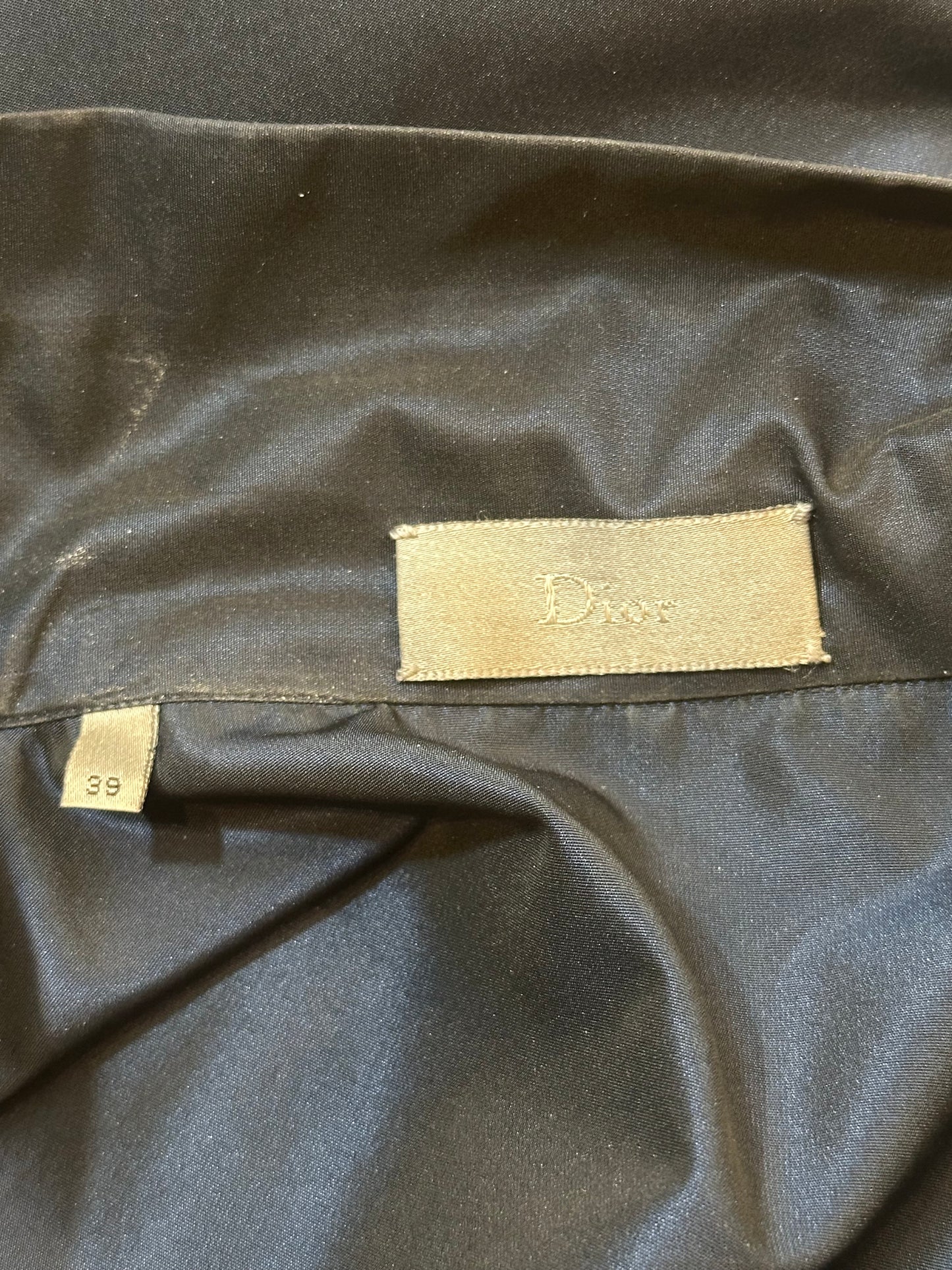 Dior Homme AW05 1/1 Atelier Sample Silk Pussybow Shirt