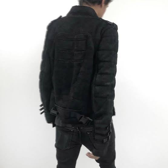 Dior Homme AW07 Shearling Leather Jacket