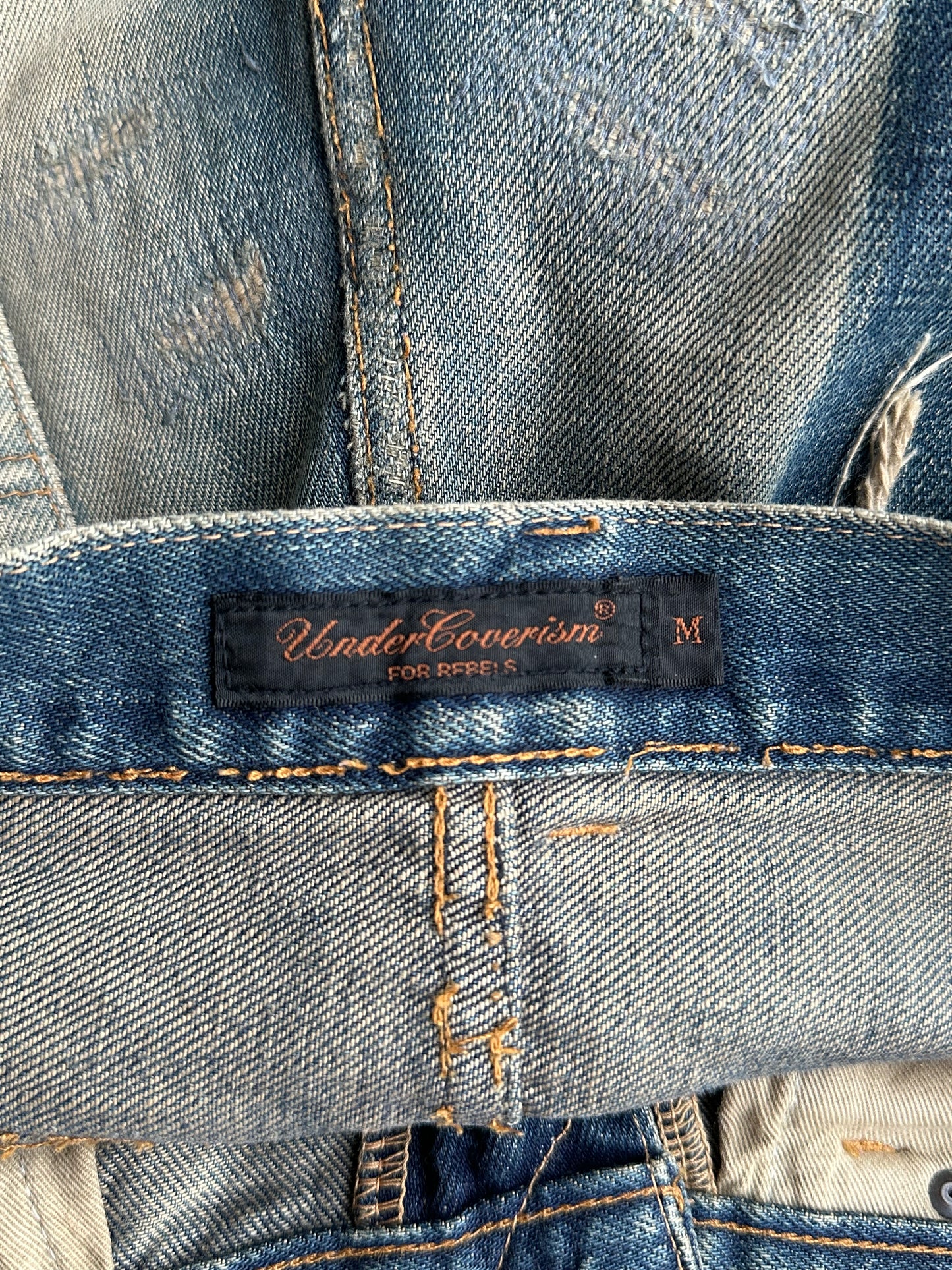 Undercover AW04 OG Red Yarn 68 Denim