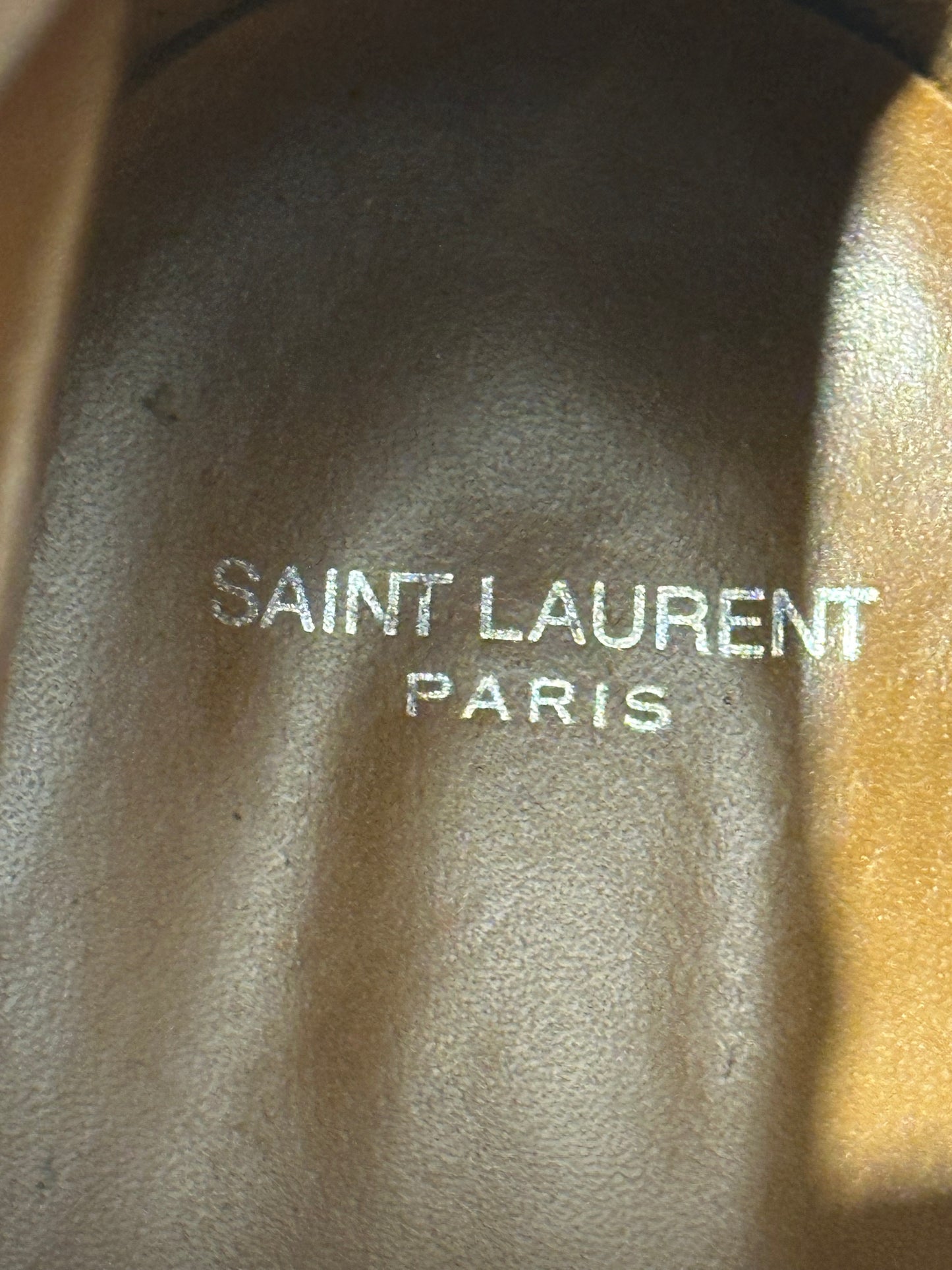 Saint Laurent Paris SS15 Psych Rock Runway Western Boots