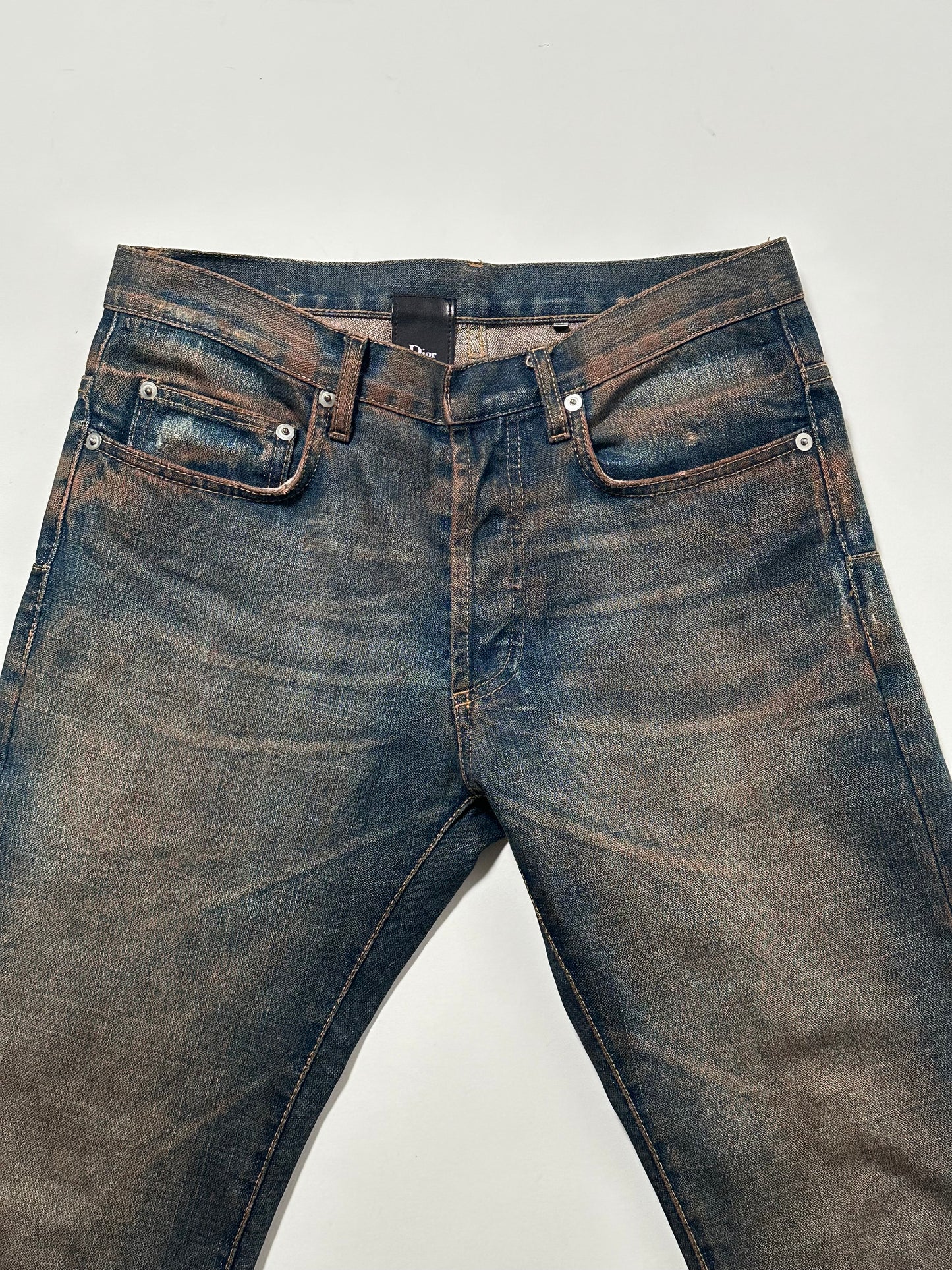Dior Homme AW05 Bootcut Rust Denim
