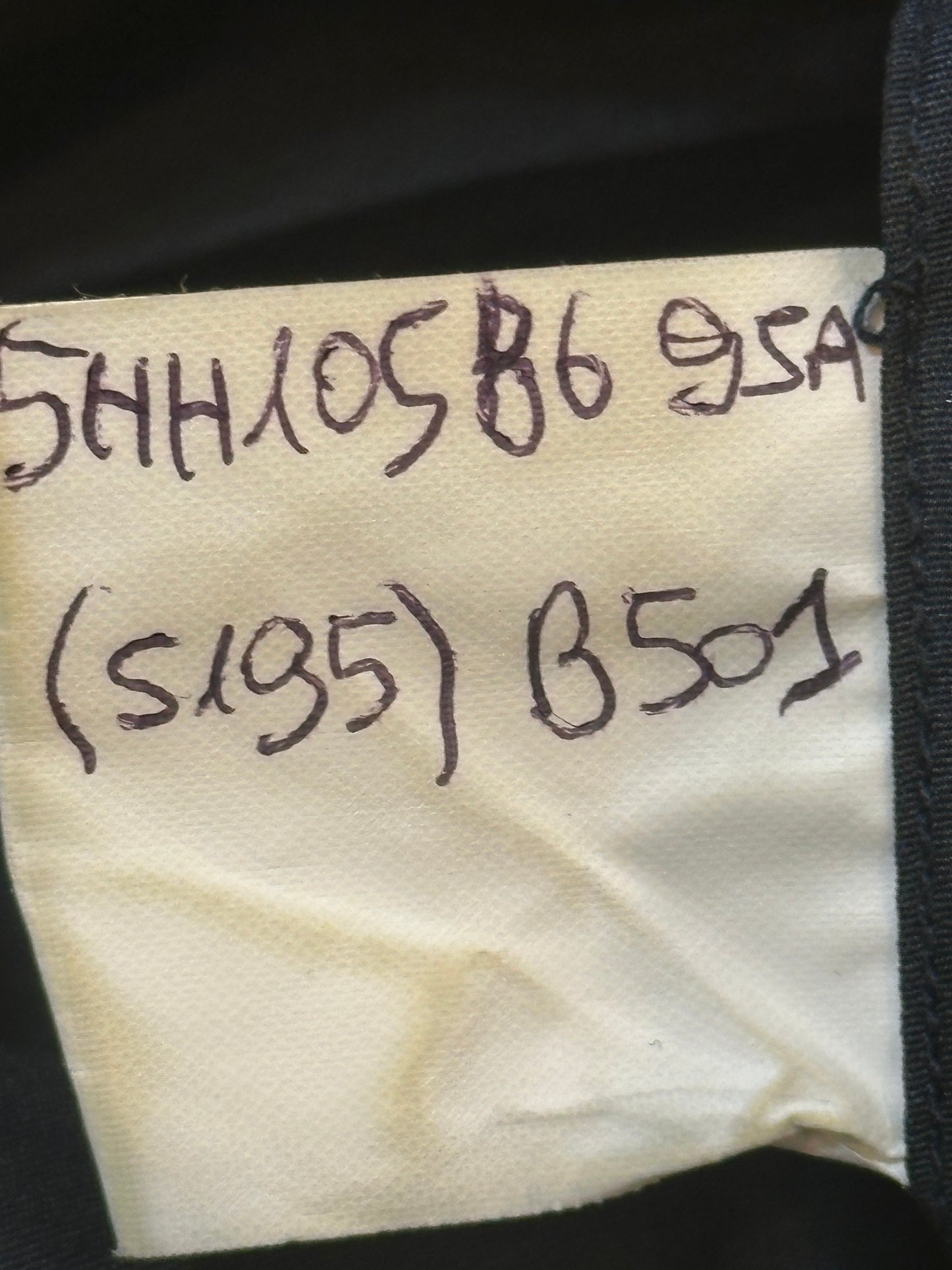 Dior Homme AW05 1/1 Atelier Sample Silk Pussybow Shirt