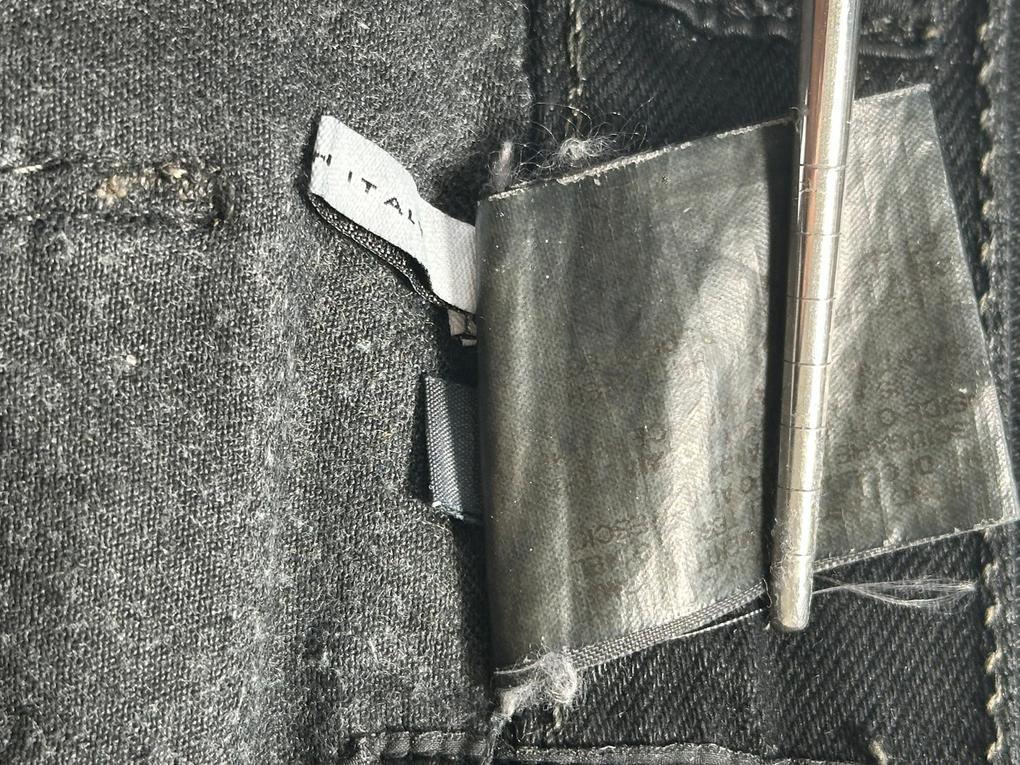 Rick Owens AW08 Waxed Detroit Denim