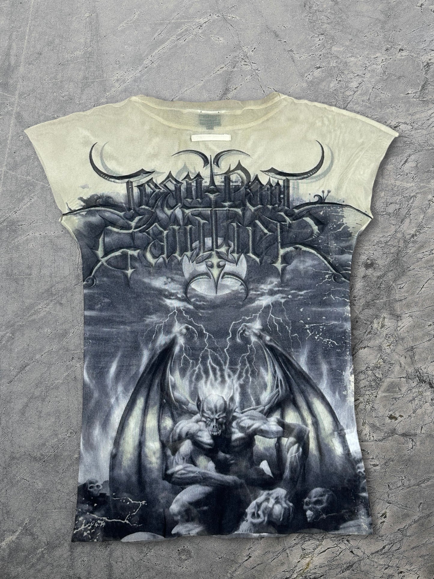 Jean Paul Gaultier SS01 Satan Mesh Shirt