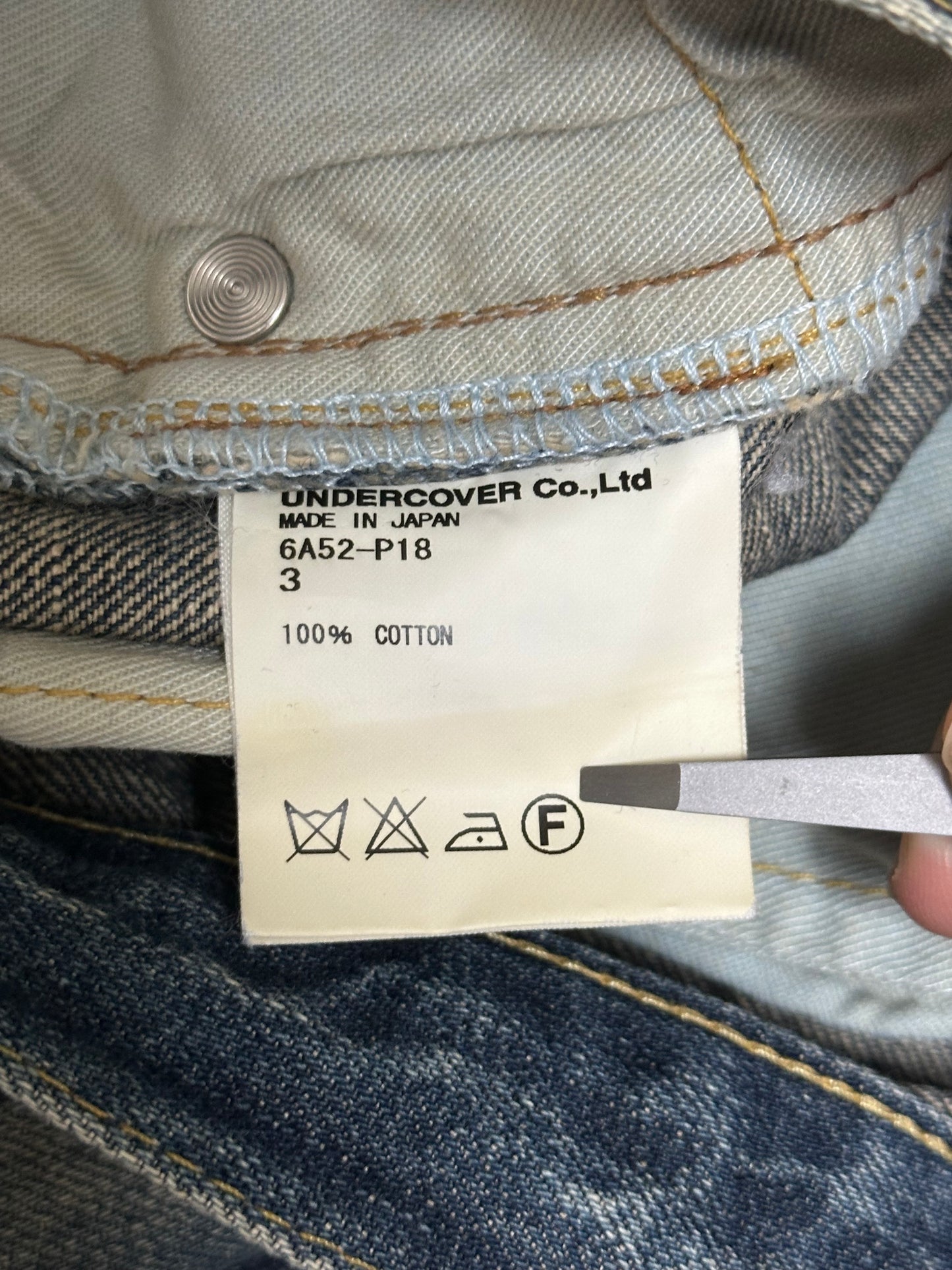 Undercover AW06 Bug Insect Denim