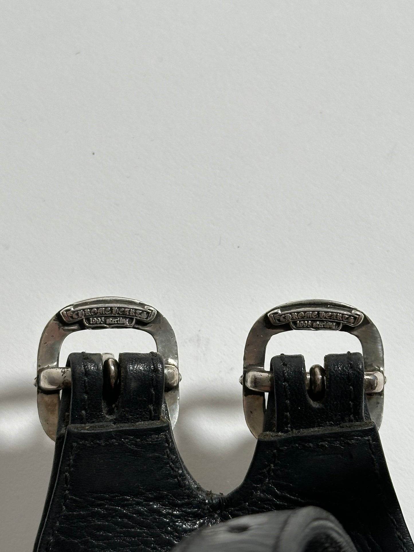 Chrome Hearts Leather Double Gunslinger Bangle