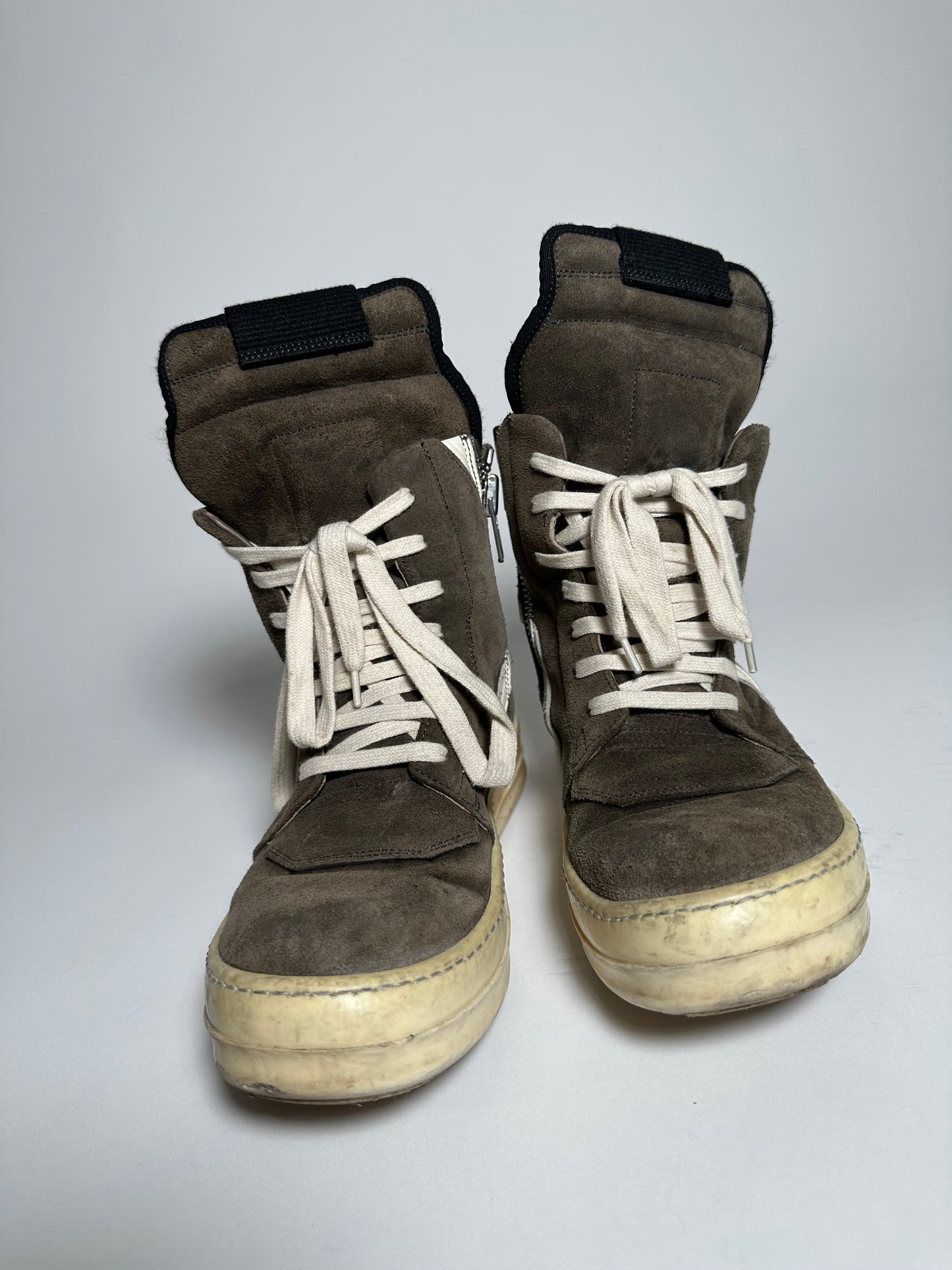 Rick Owens Suede Geobasket