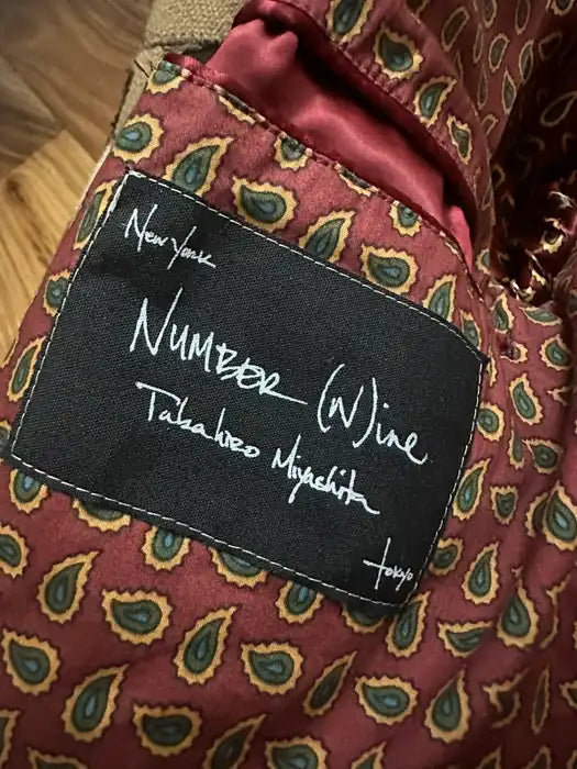 Number (N)ine SSAW03 Heart Patchwork Trenchcoat