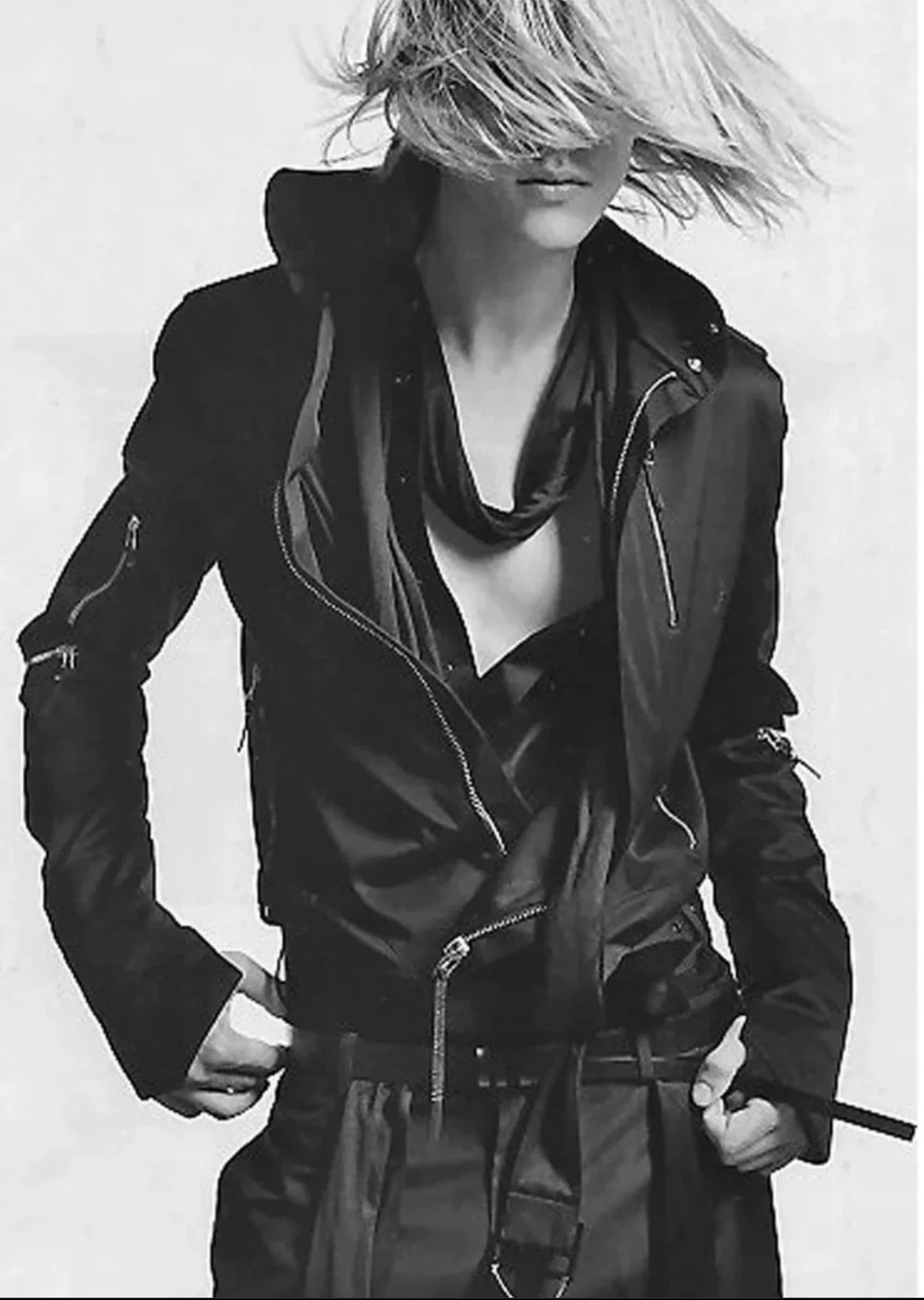 Dior Homme SS03 Moto Biker Leather Jacket