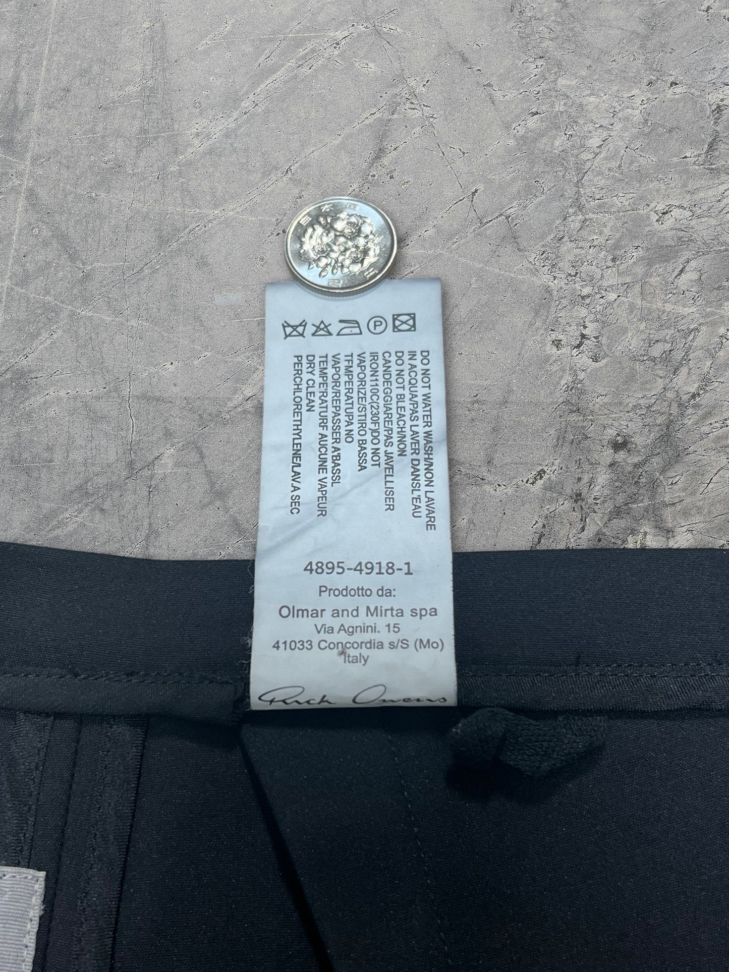 Rick Owens FW14 Moody Aircut Skirt