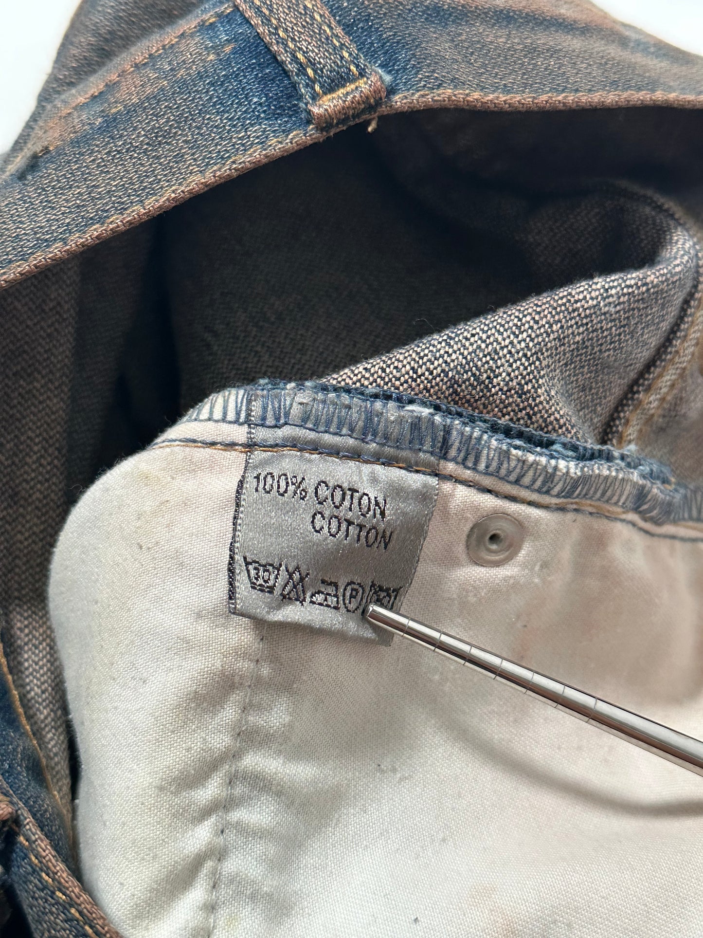Dior Homme AW05 Bootcut Rust Denim