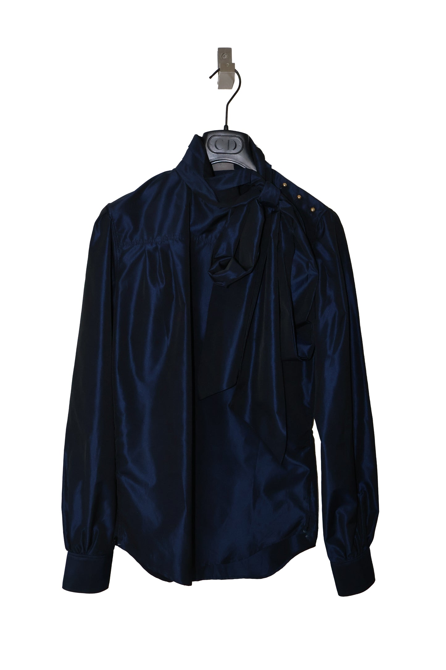 Dior Homme AW05 1/1 Atelier Sample Silk Pussybow Shirt