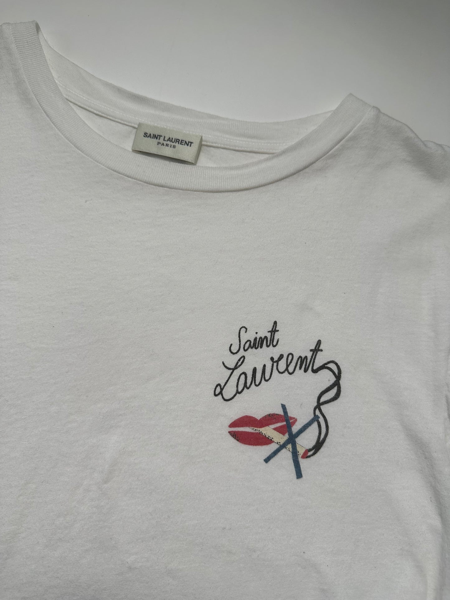 Saint Laurent Paris No Smoking Tee