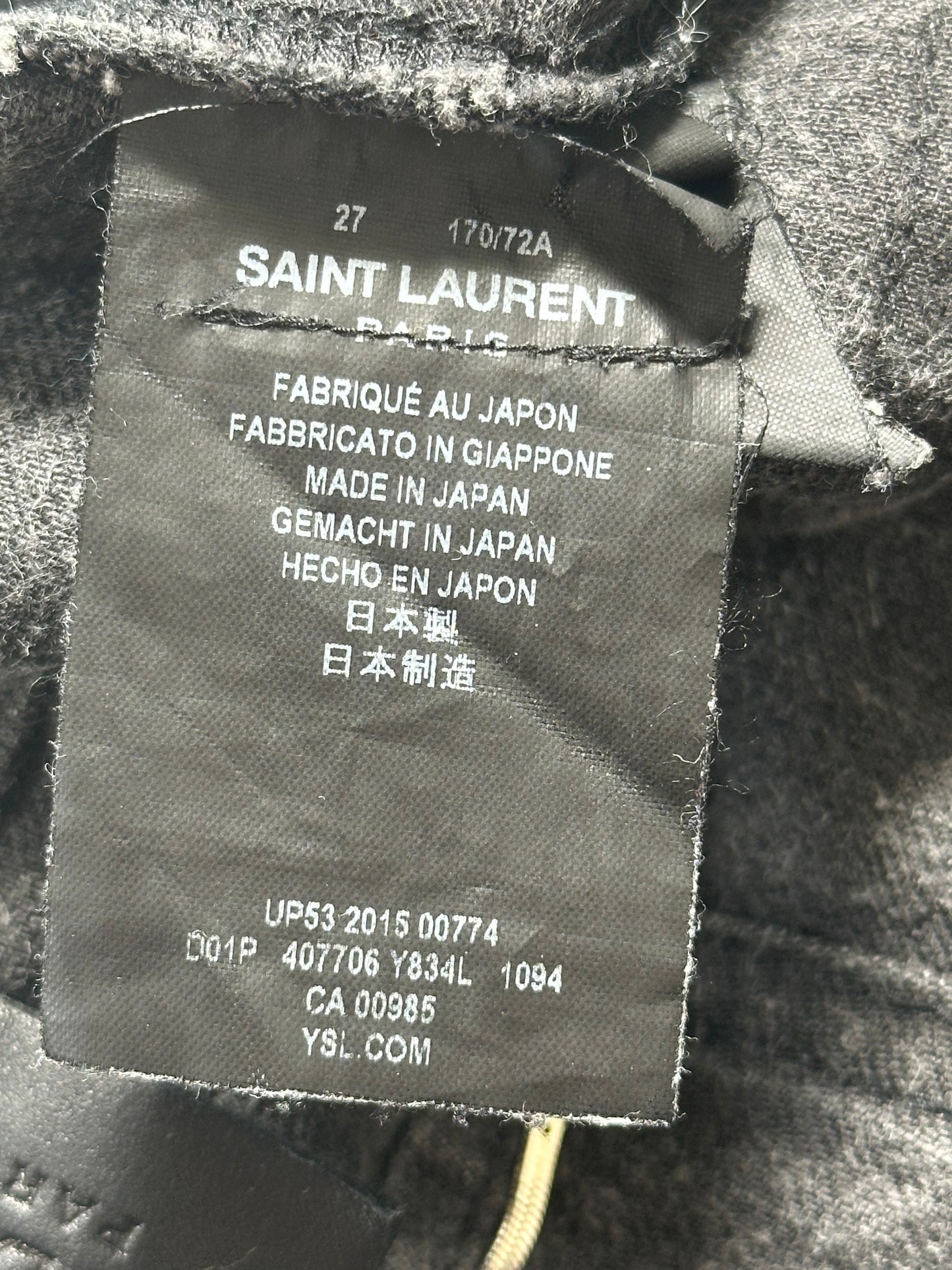Saint Laurent Paris SS16 D02 Denim