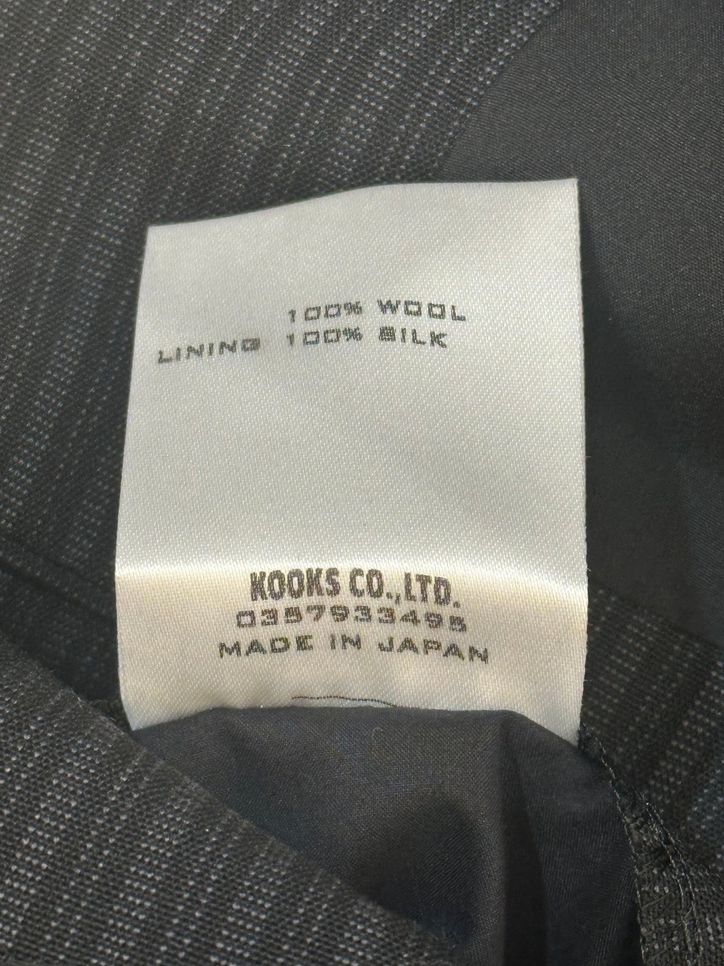 Number (N)ine AW05 THS Runway Pinstripe Blazer