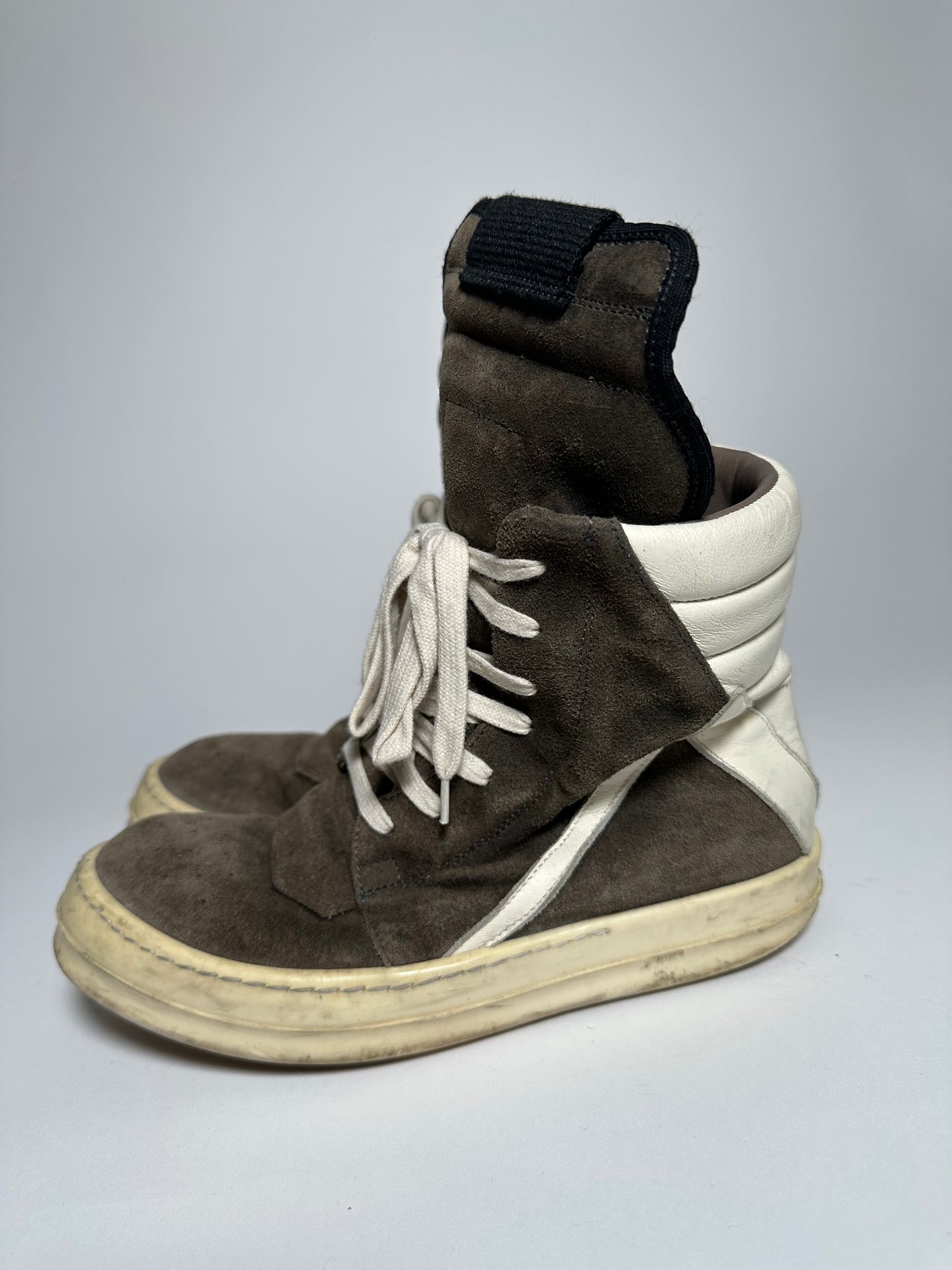 Rick Owens Suede Geobasket