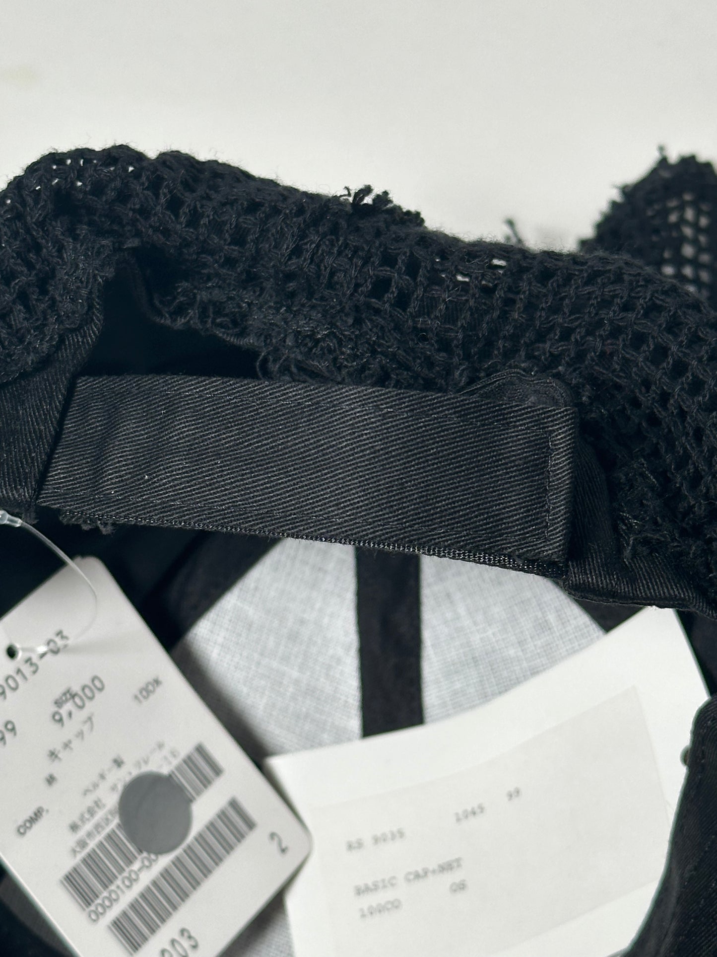 Raf Simons SS03 Runway Mesh Net Hat