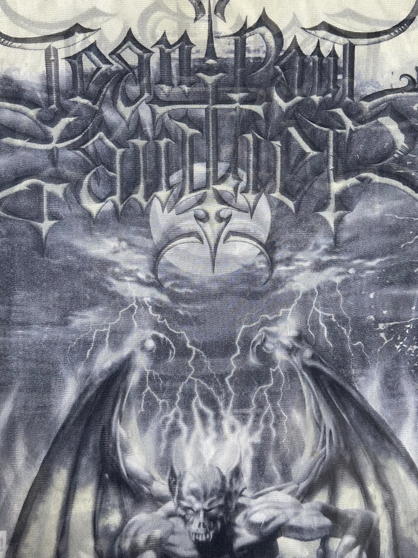 Jean Paul Gaultier SS01 Satan Mesh Shirt