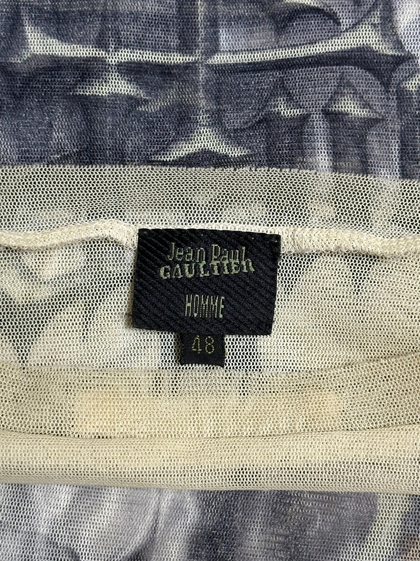 Jean Paul Gaultier SS01 Satan Mesh Shirt