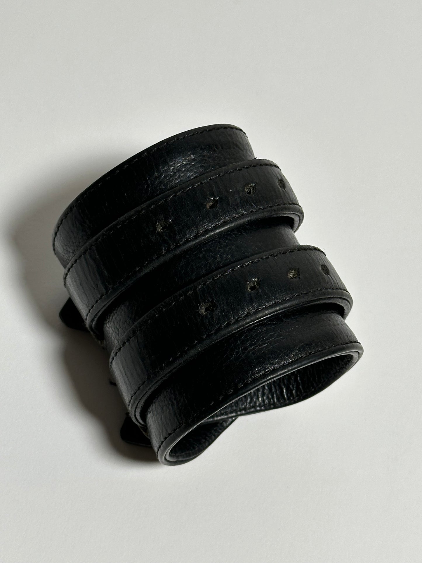 Chrome Hearts Leather Double Gunslinger Bangle