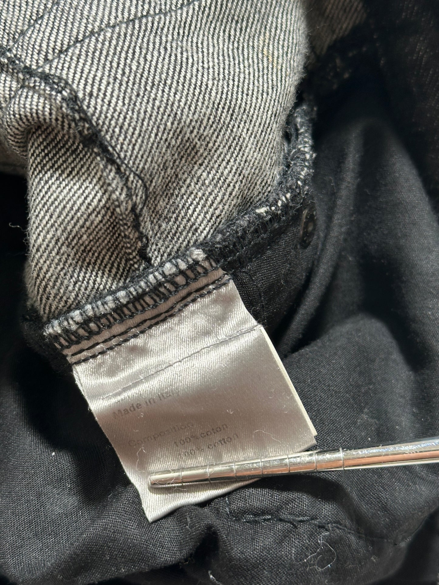 Dior Homme SS04 Strip Denim