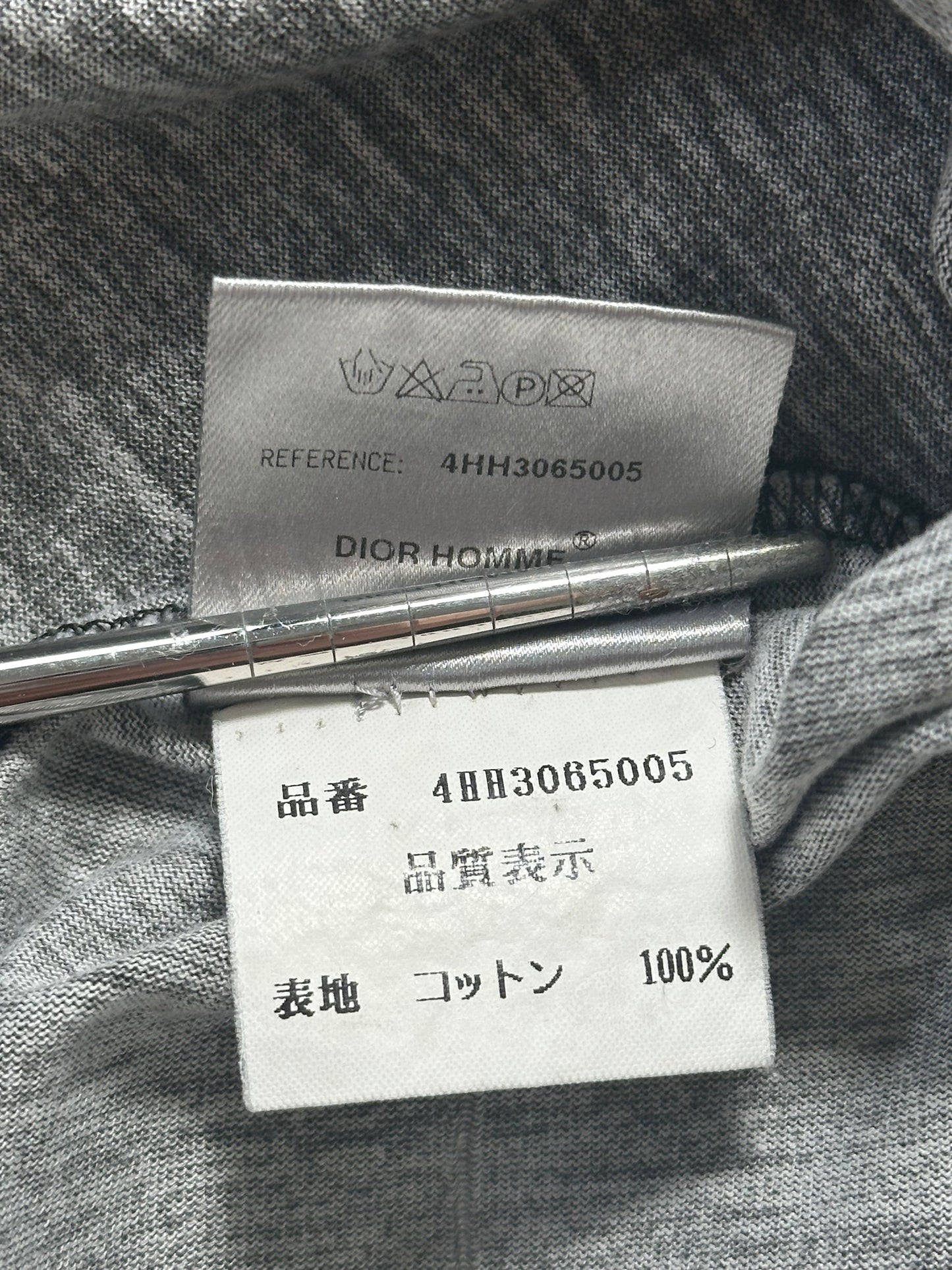 Dior Homme AW04 Faded Pocket Tee