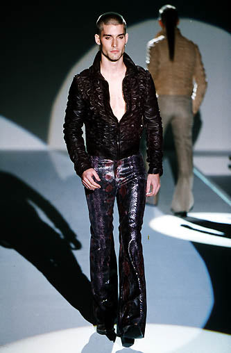 Gucci by Tom Ford SS2000 Runway Leather Jacket