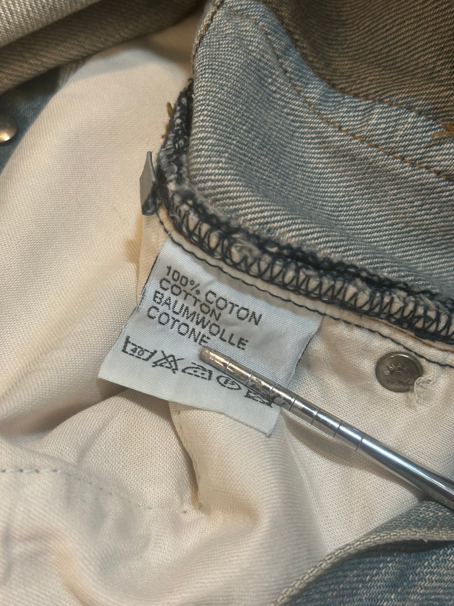 Dior Homme SS04 Bleu Claire Denim