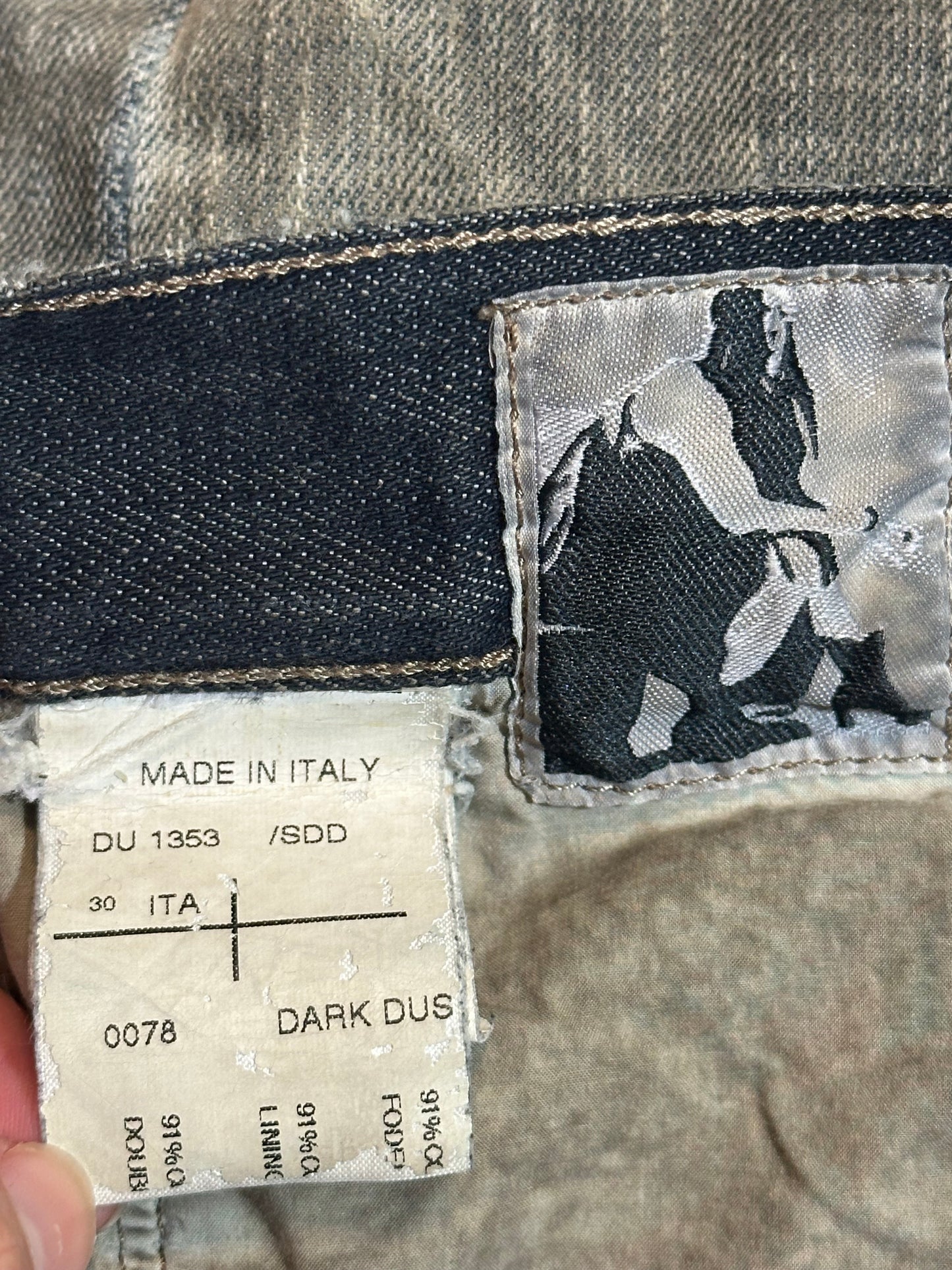 Rick Owens AW07 Dark Dust Detroit Denim