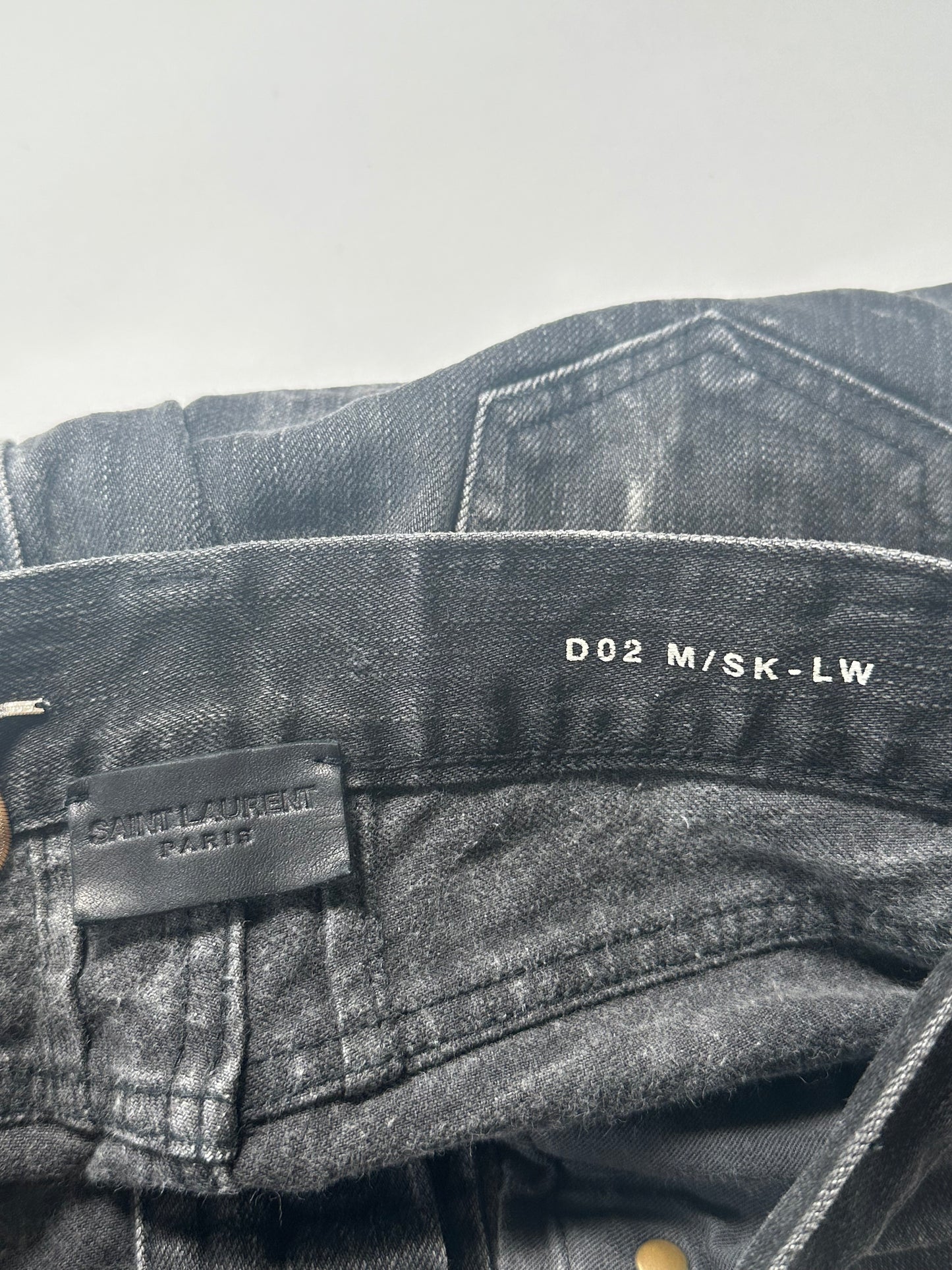 Saint Laurent Paris SS16 D02 Denim