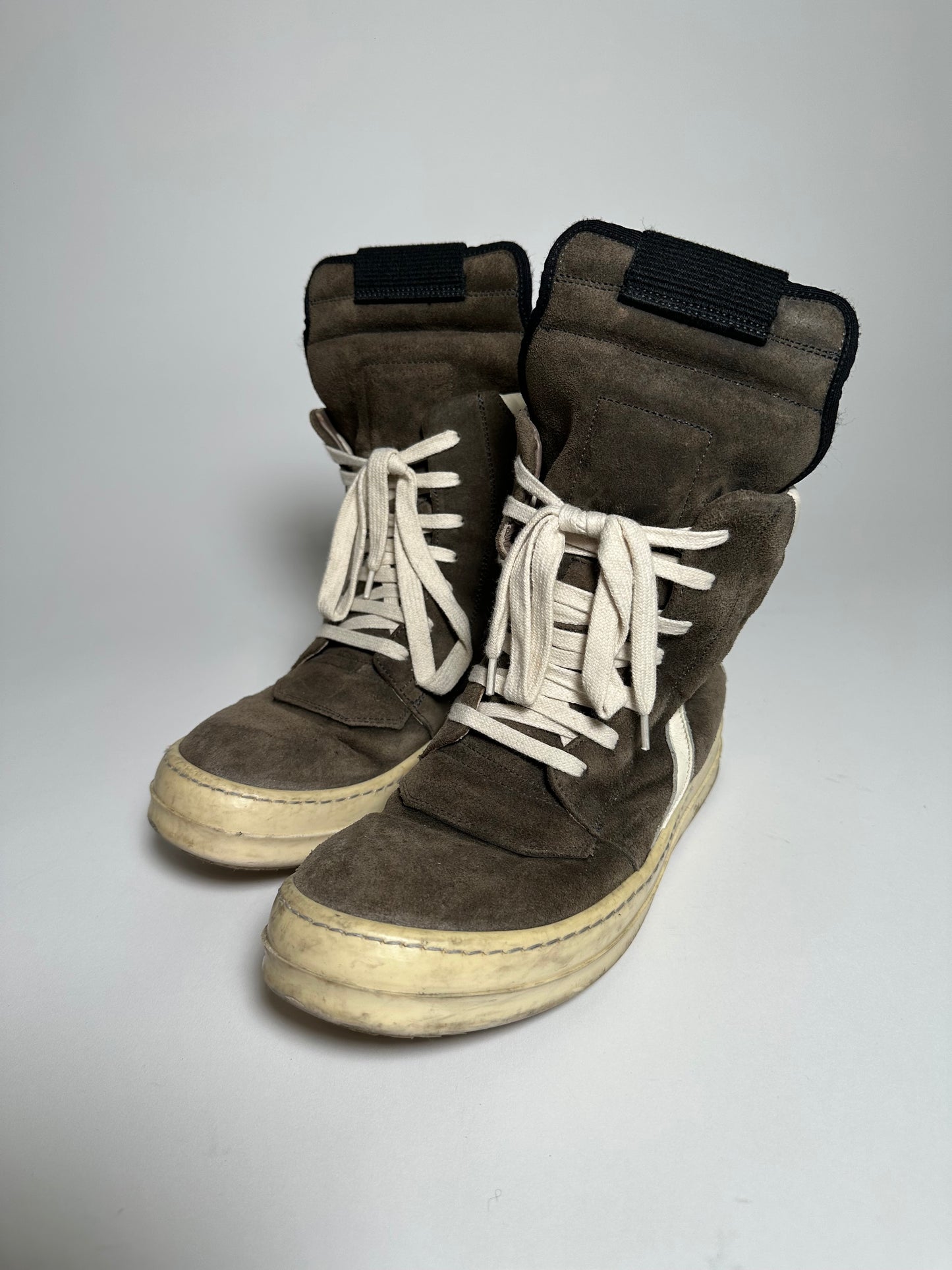 Rick Owens Suede Geobasket