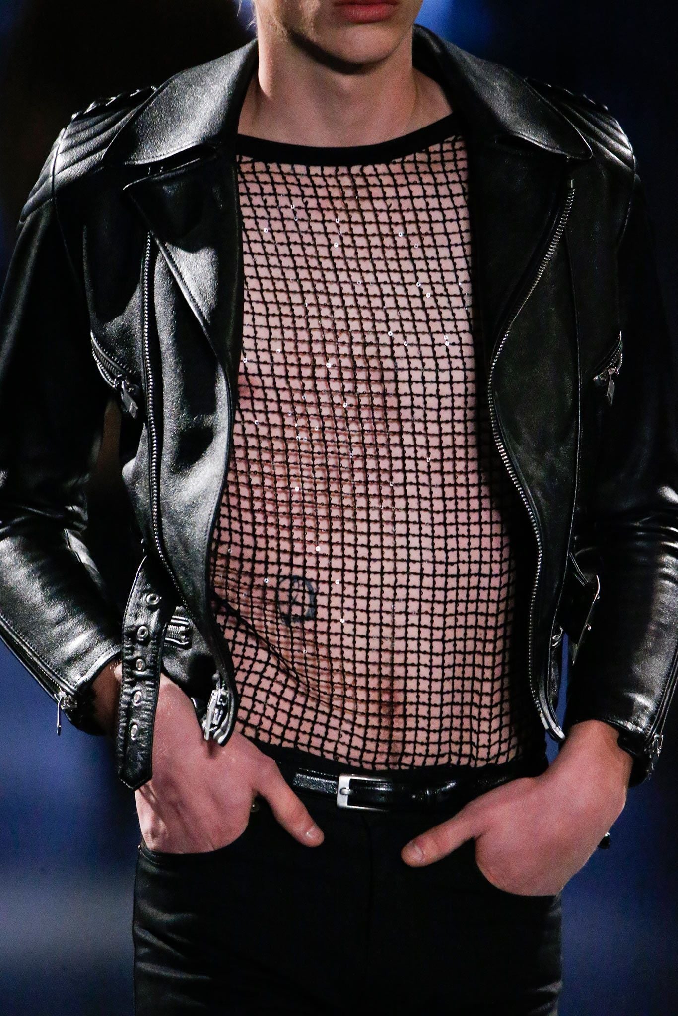 Saint Laurent Paris AW15 Runway Belt
