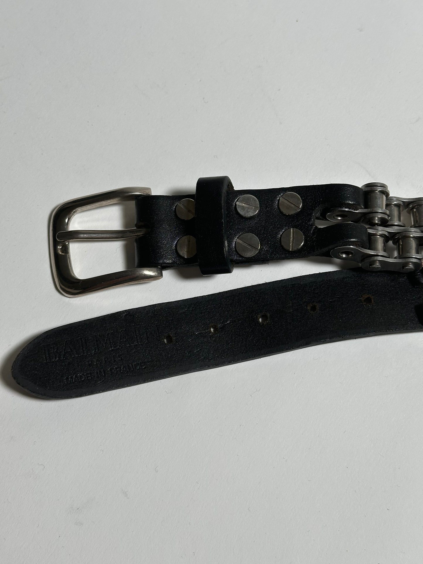 Balmain by Decarnin SS11 Bike Chain Belt