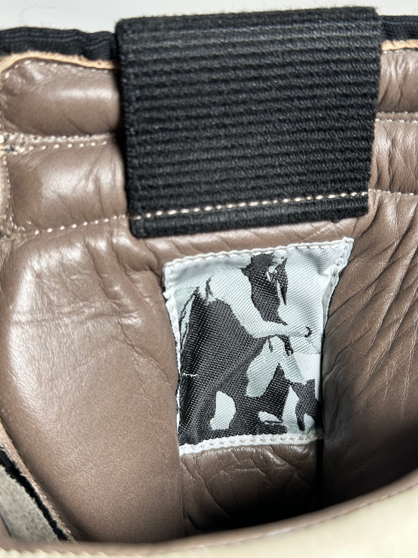 Rick Owens Suede Geobasket