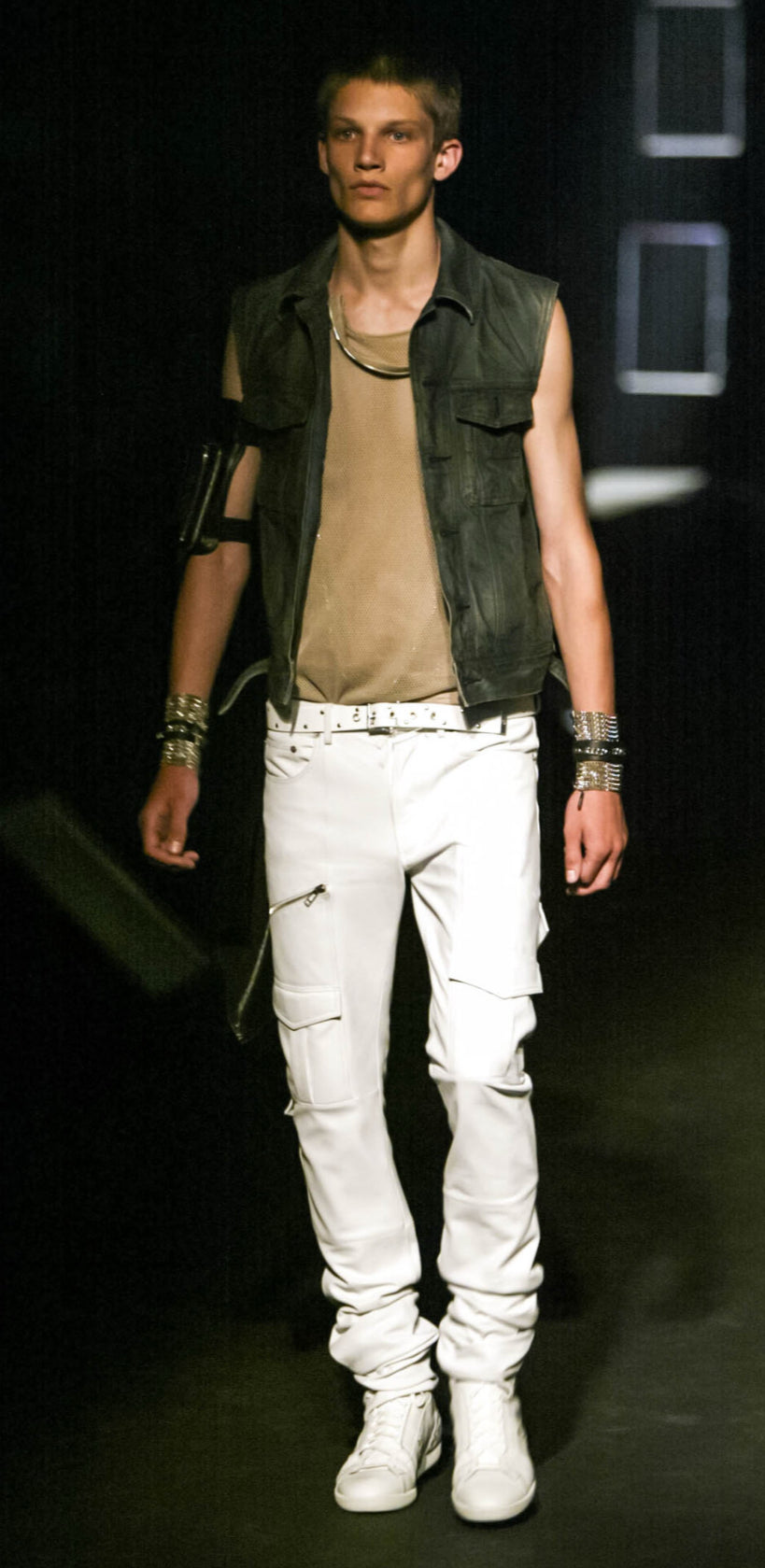 Dior Homme SS04 Studded Strip Belt