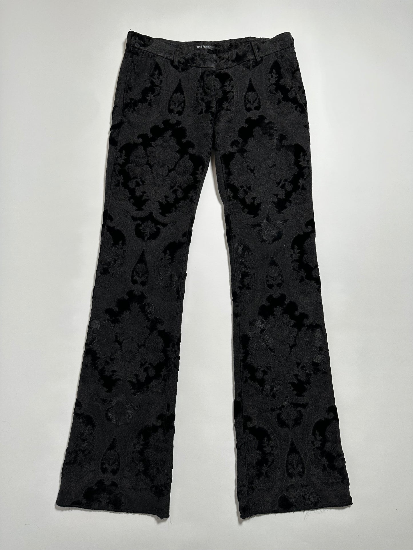 Balmain FW09 Decarnin Runway Flare Pants