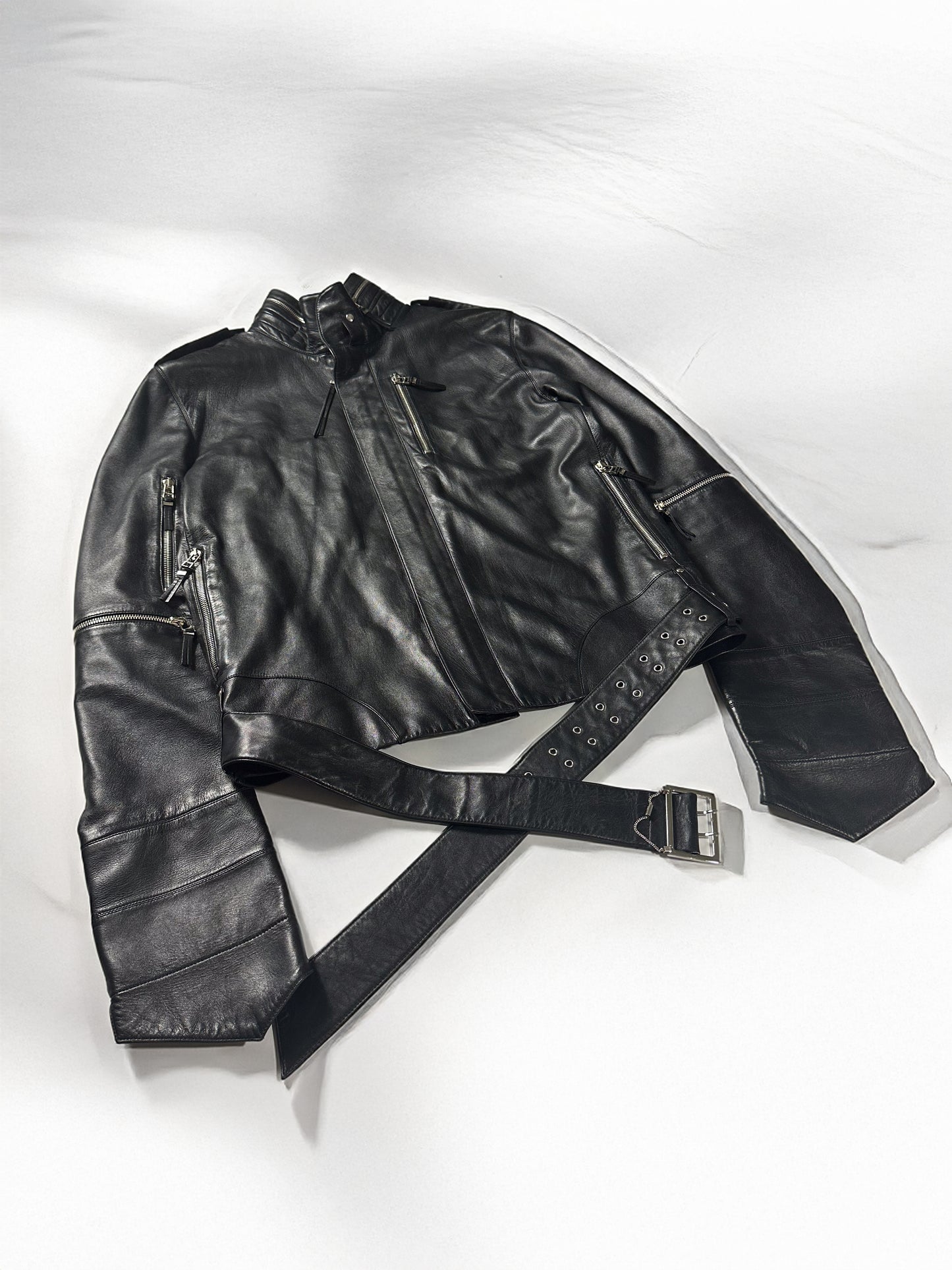 Dior Homme SS03 Moto Biker Leather Jacket