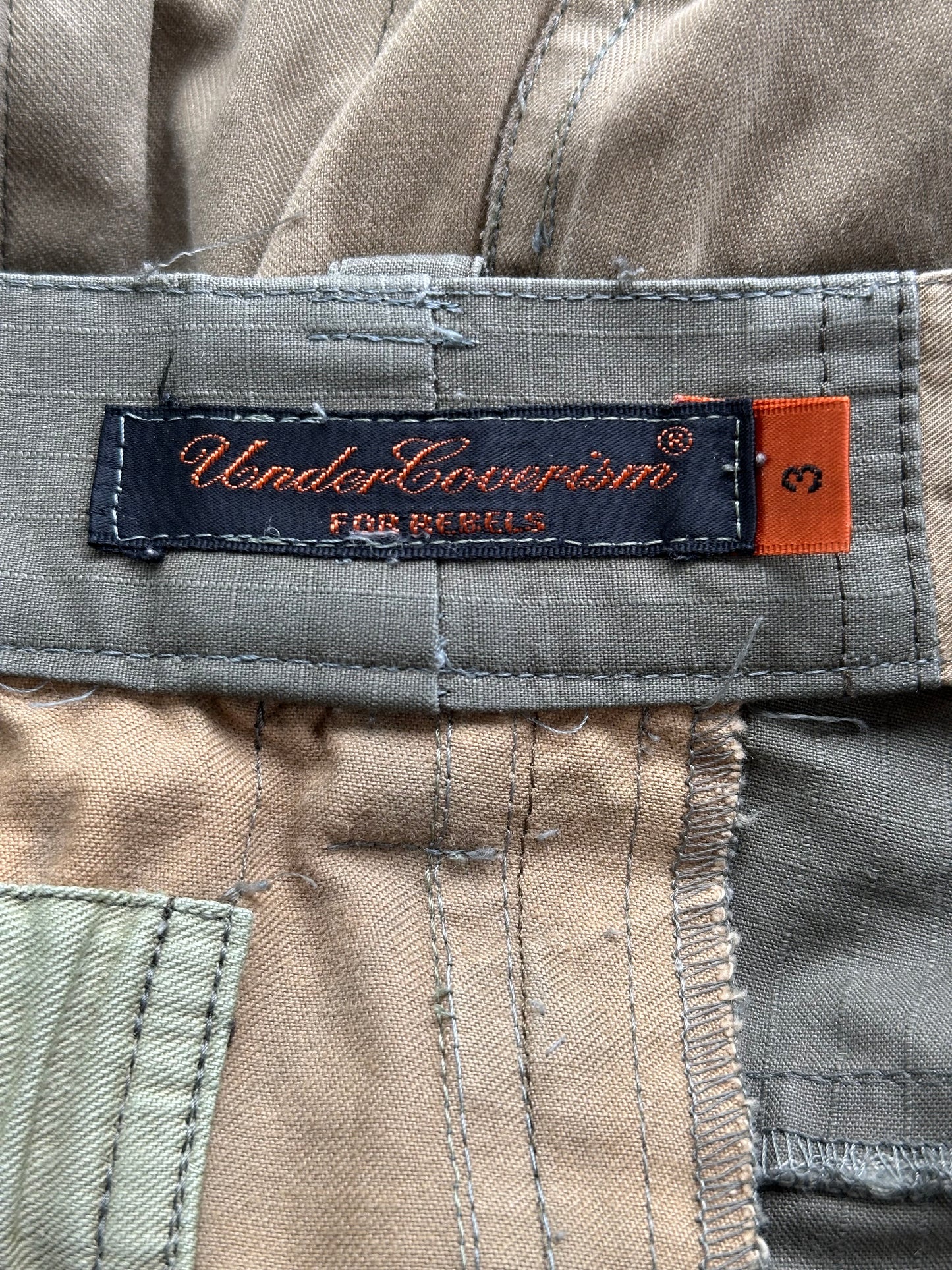 Undercover SS05 Reconstructed Military Cargo Pants
