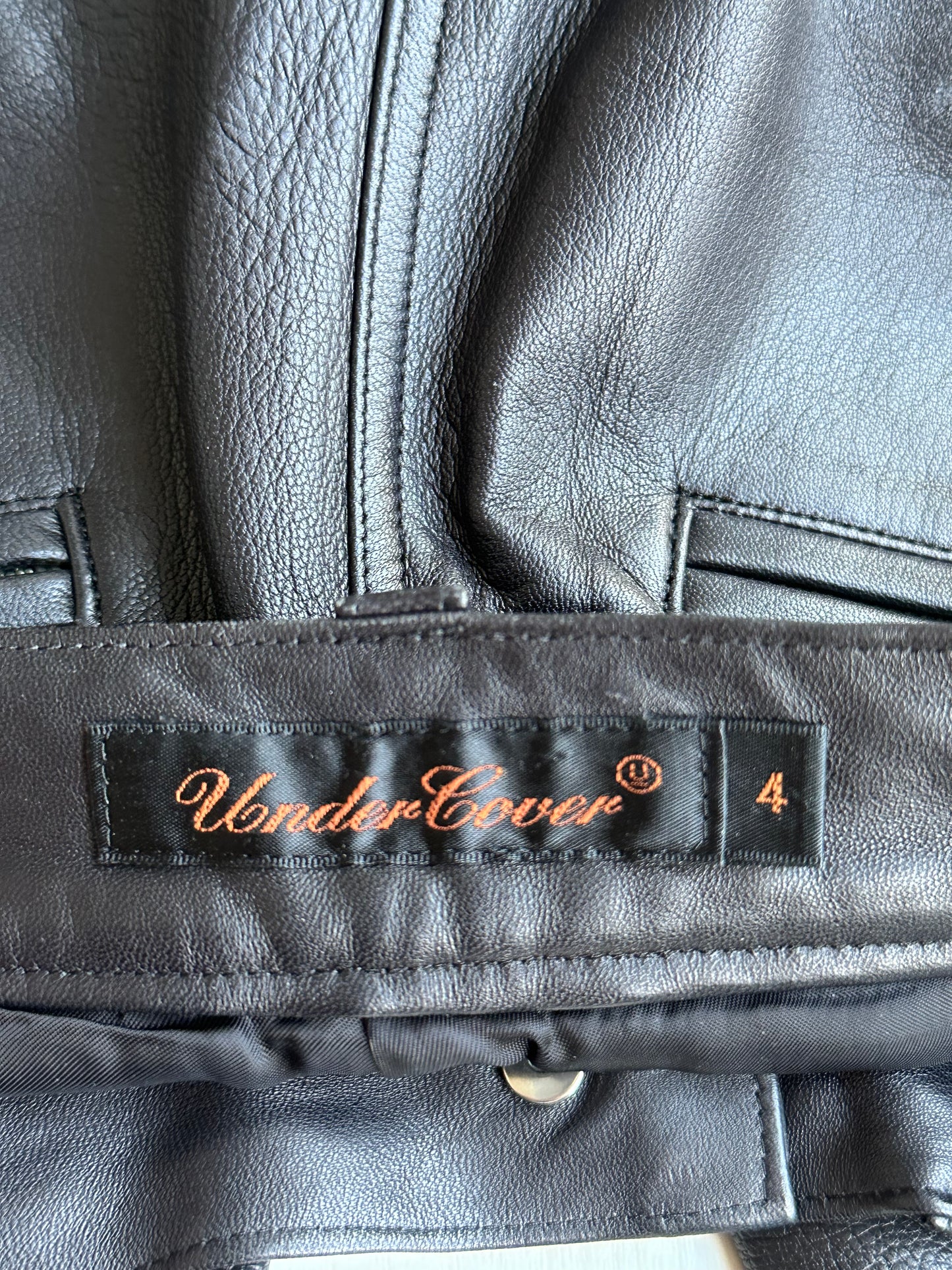 Undercover AW05 Leather Pants