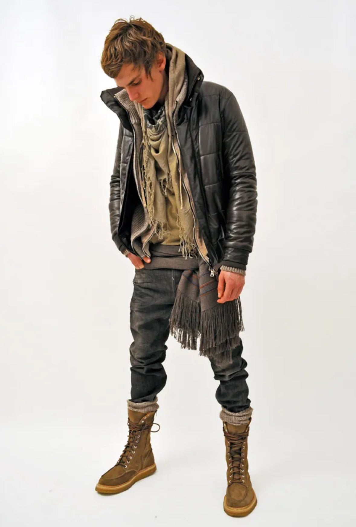 Balmain AW11 Campaign Zip Up Hoodie