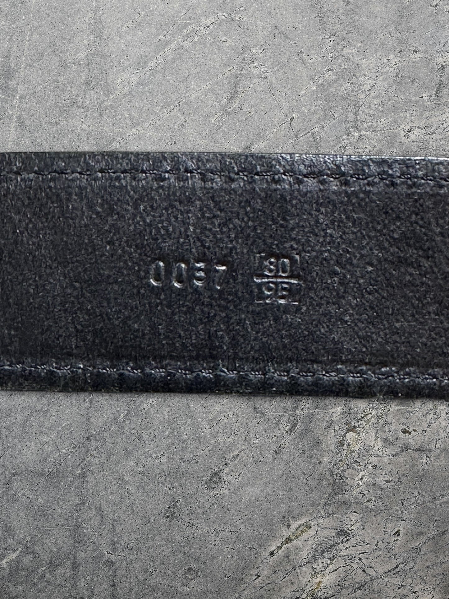 Dior Homme SS05 D point Belt