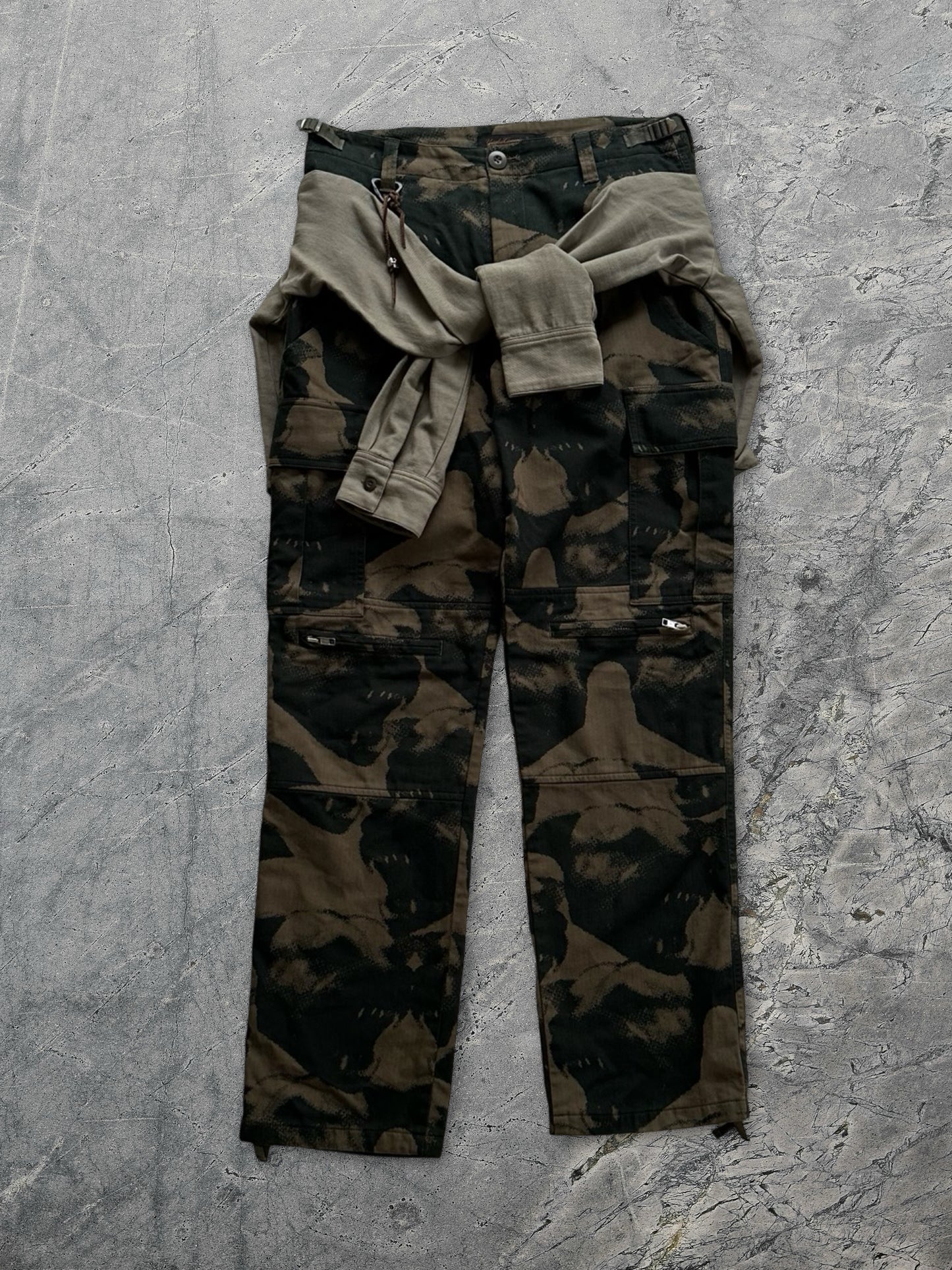 Undercover AW03 Dog Camo Hybrid Pants