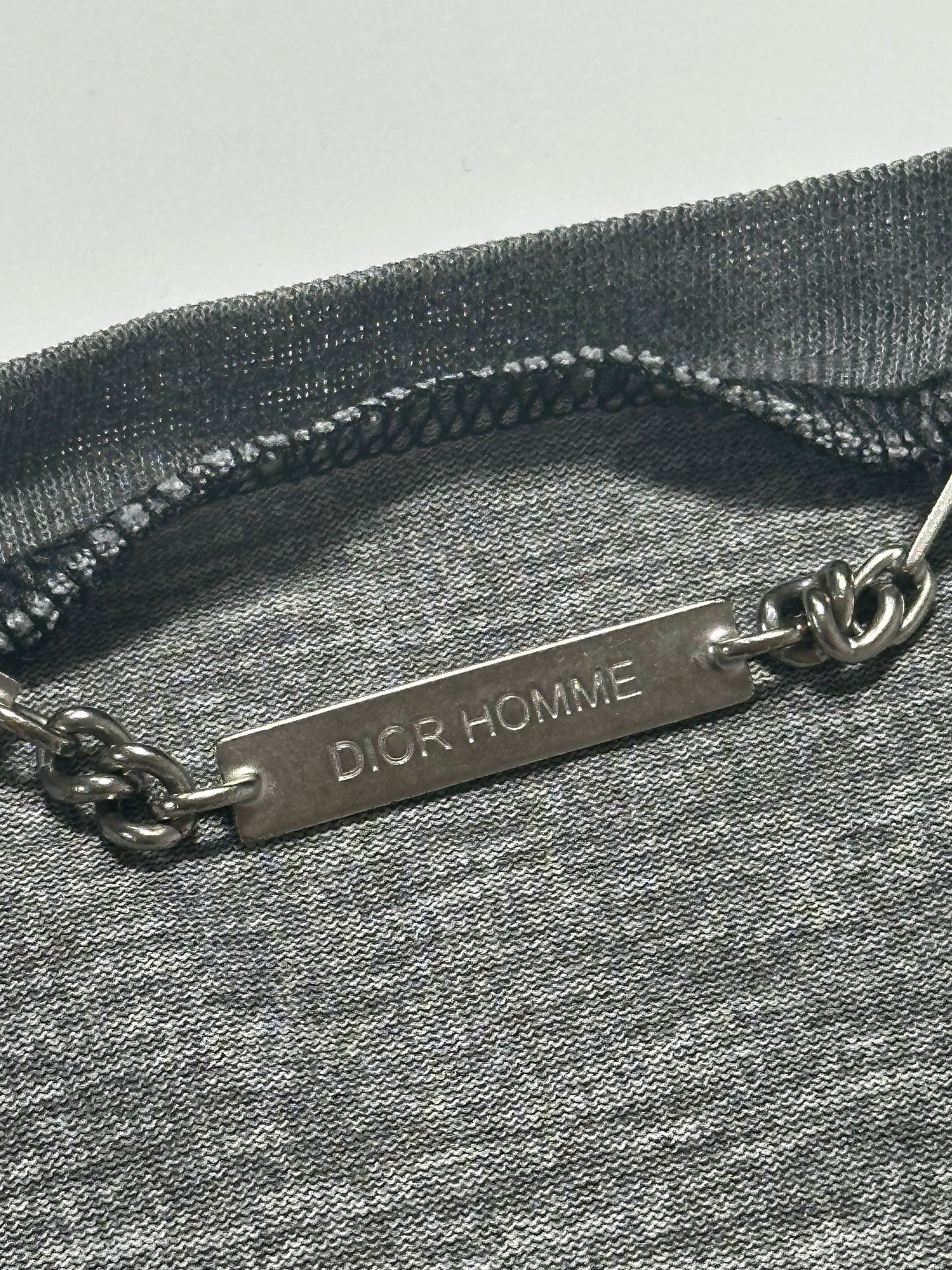 Dior Homme AW04 Faded Pocket Tee