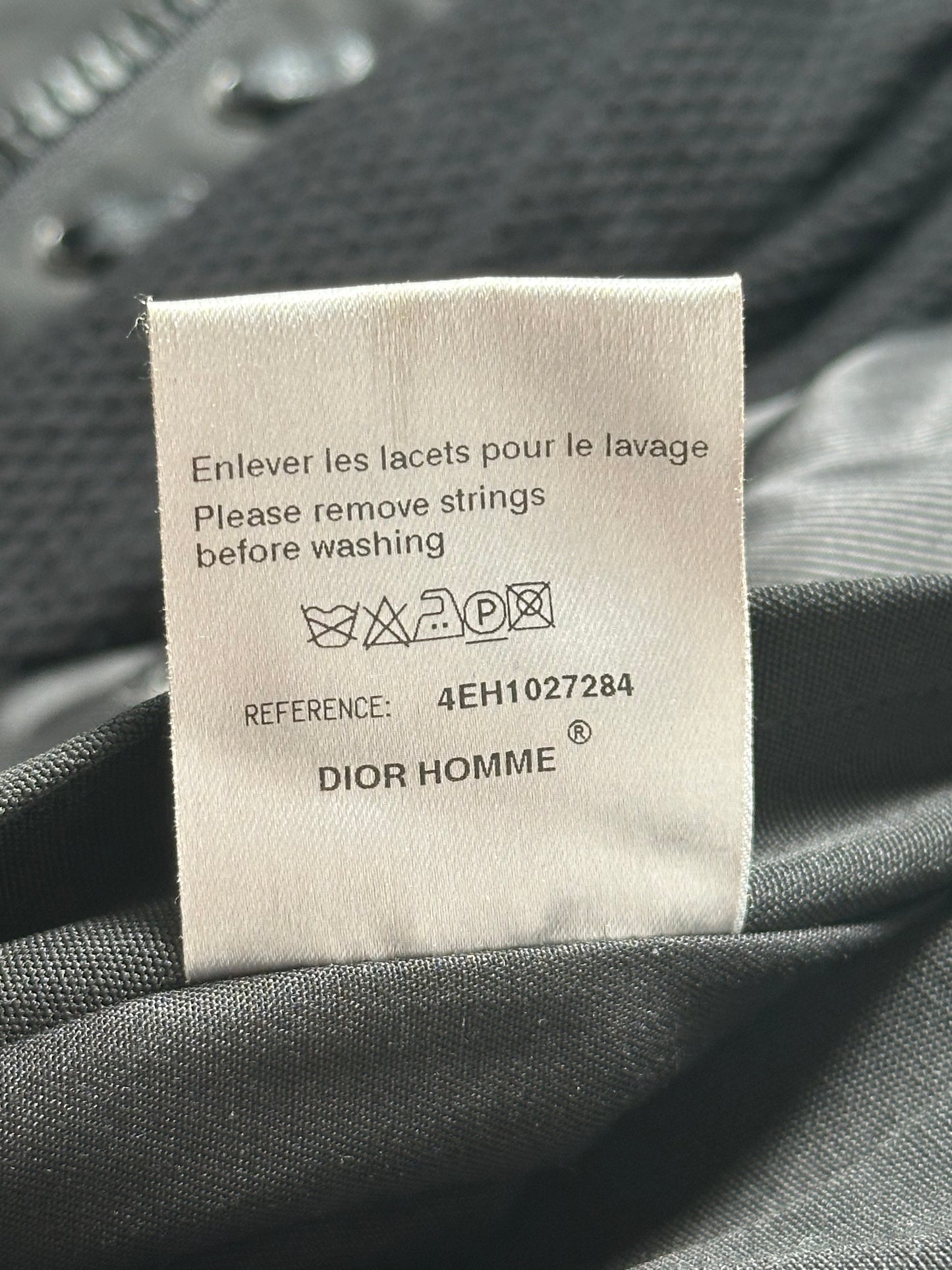Dior Homme SS04 Strip Laced Convertible Military Jacket