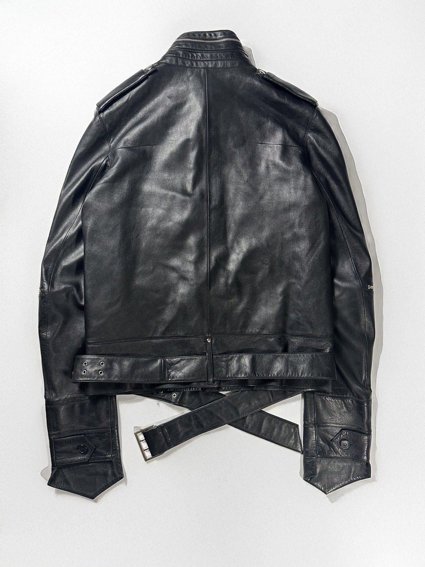 Dior Homme SS03 Moto Biker Leather Jacket